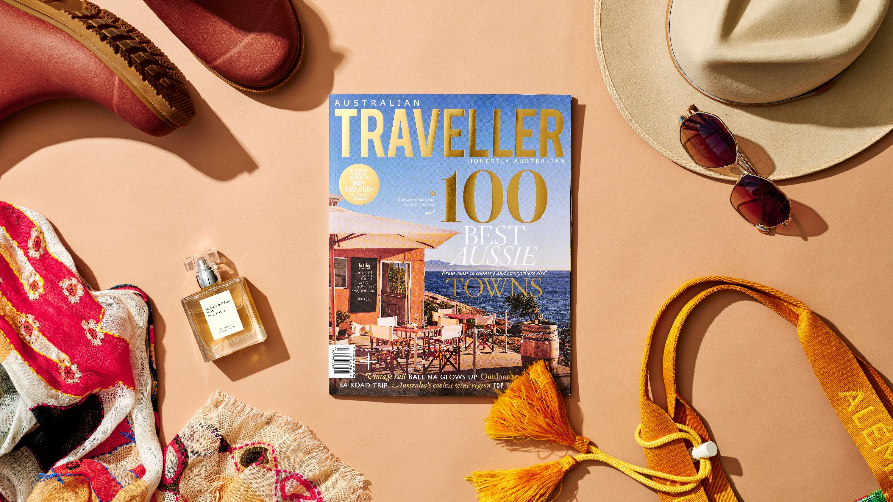 Cover of Australian Traveller magazine