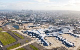 Render of Sydney Airport expansion