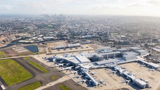 Render of Sydney Airport expansion