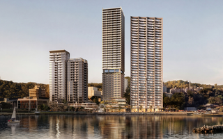 Render of Hotel Indigo, Gosford