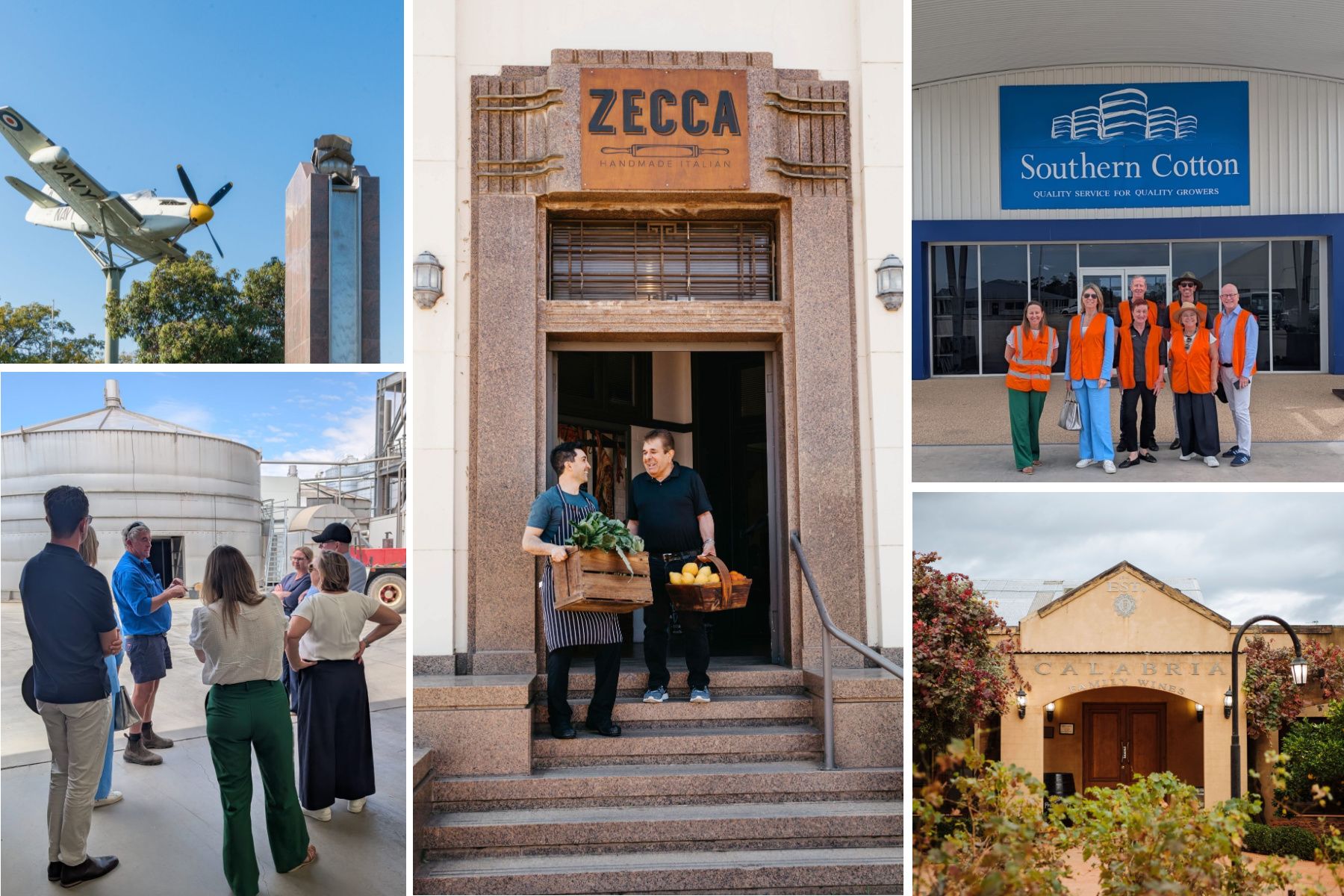 Collage of Griffith experiences