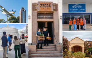 Collage of Griffith experiences