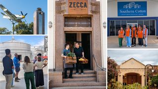 Collage of Griffith experiences