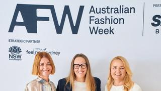 Kellie Hush, Karen Jones and Marianne Perkovic