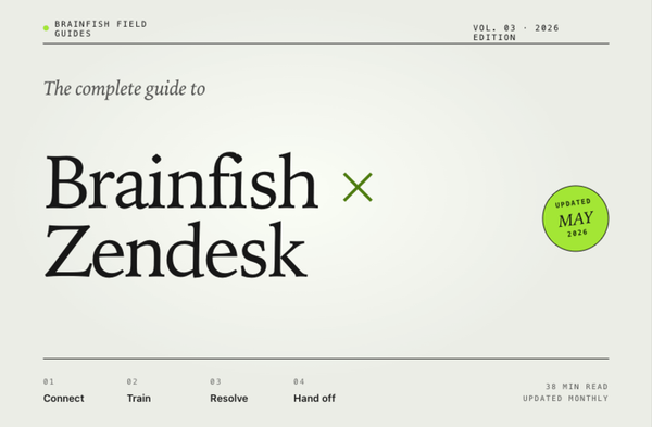 The Complete Guide to Brainfish + Zendesk 2026