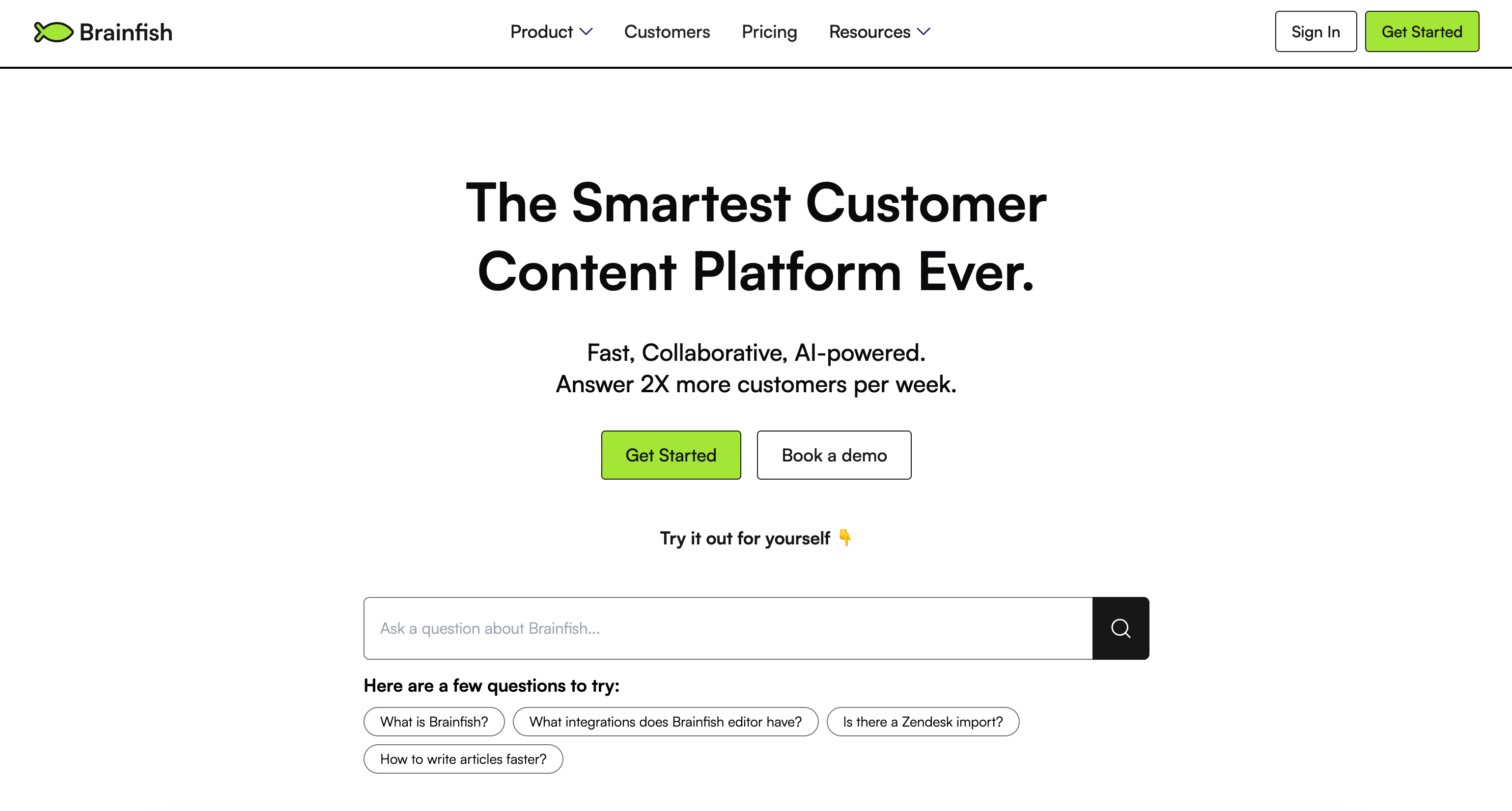 New website and API