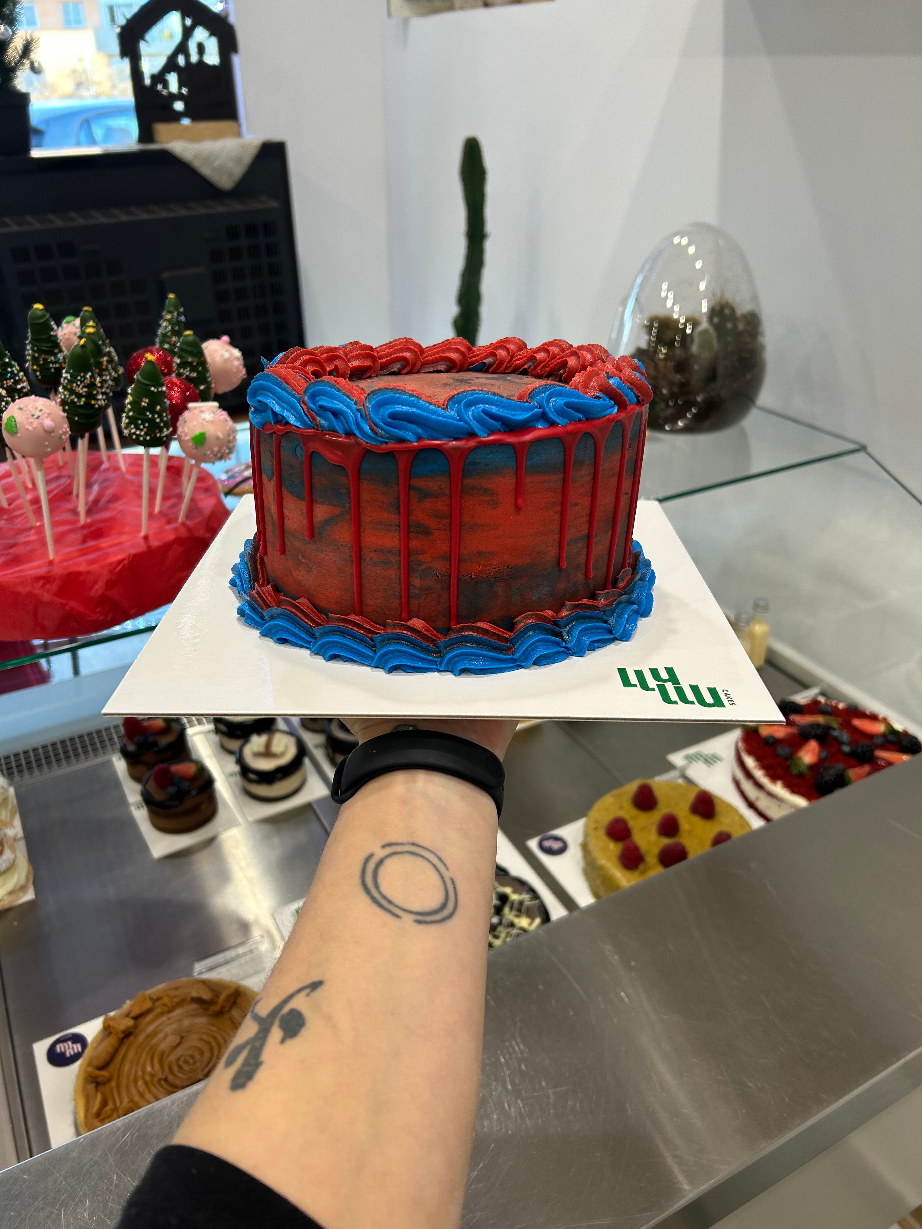 Pastel FCB blau grana  adulto