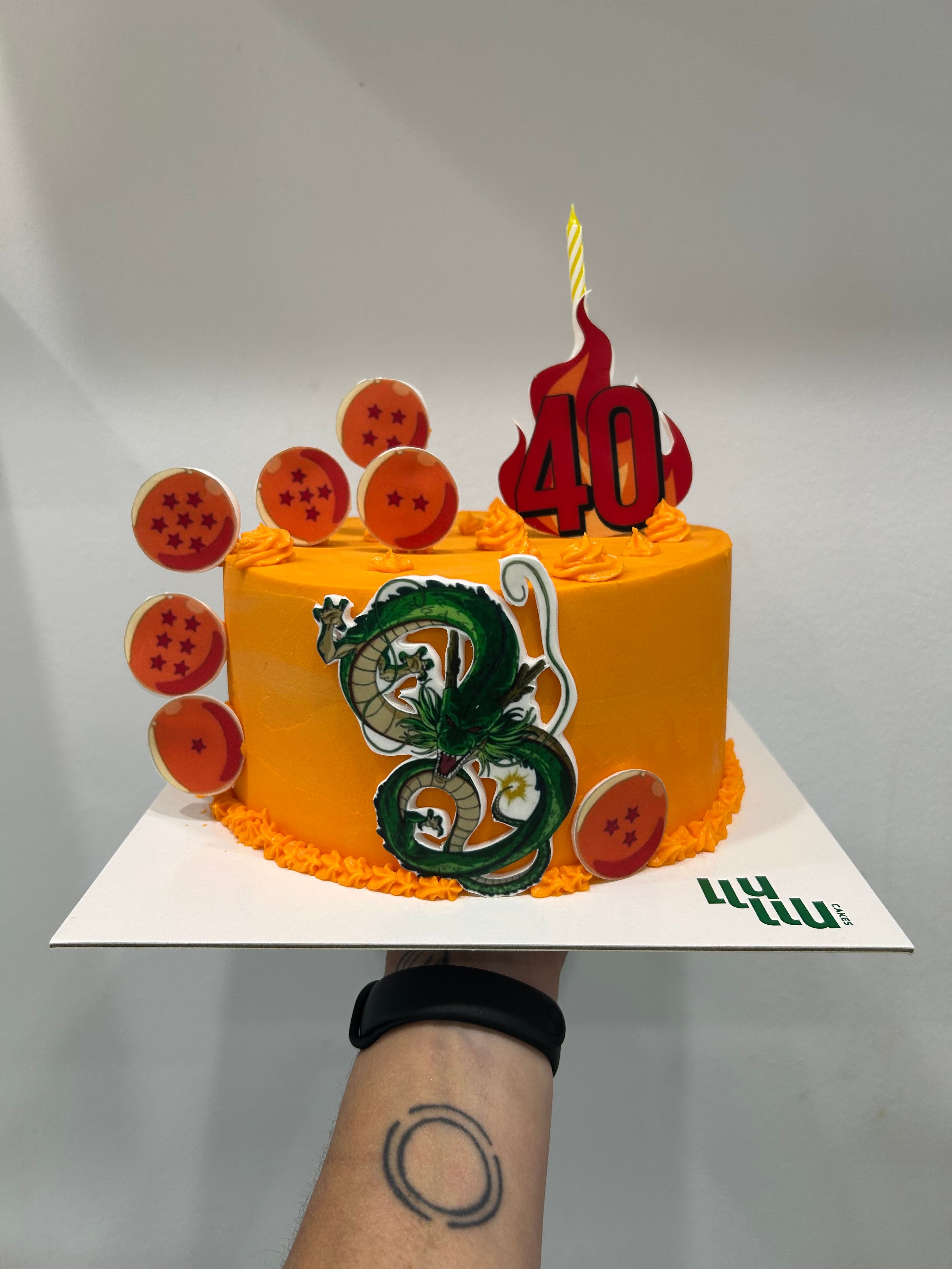 Pastel dragon ball