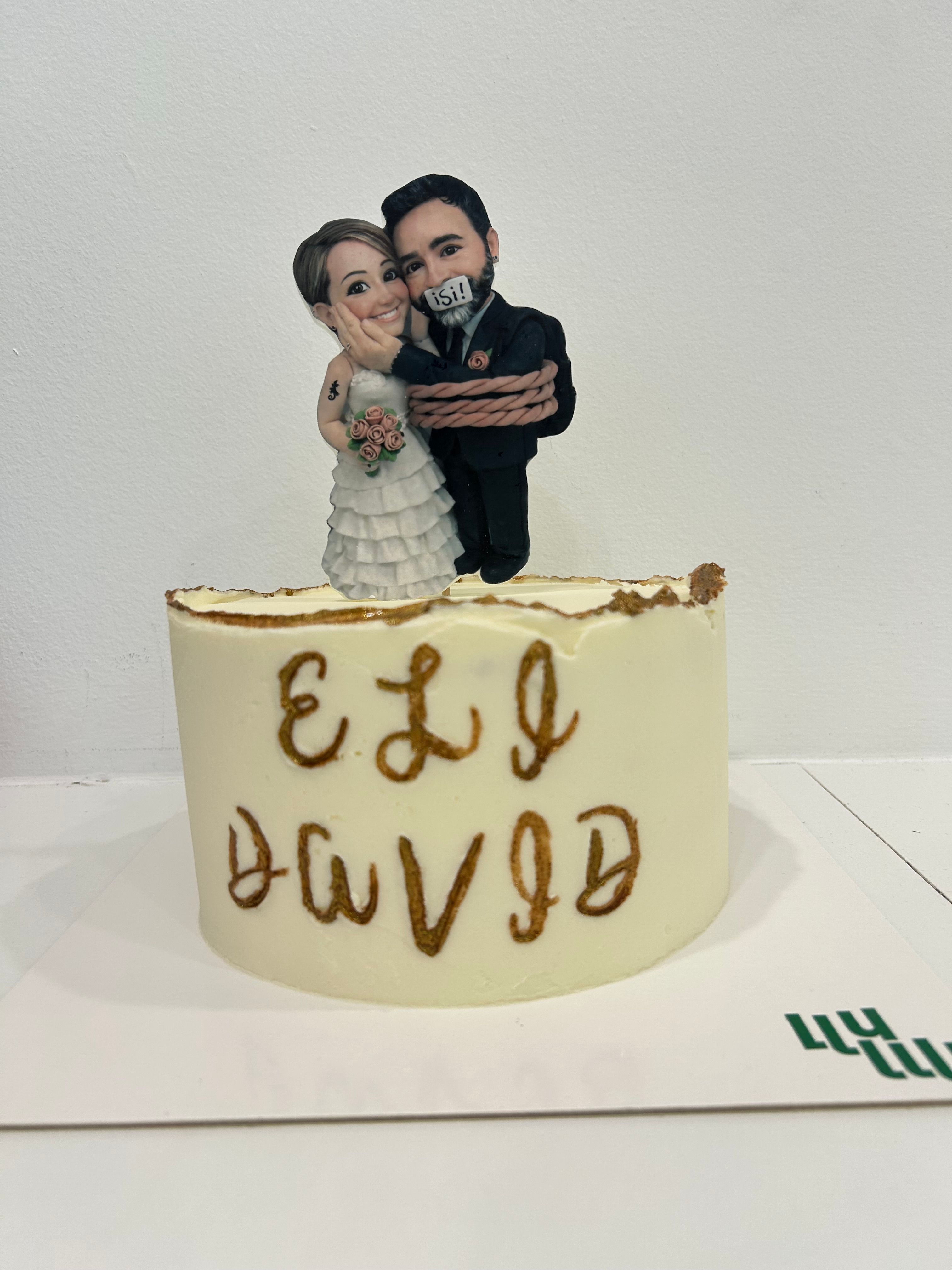 Pastel boda Pequeño personalizado