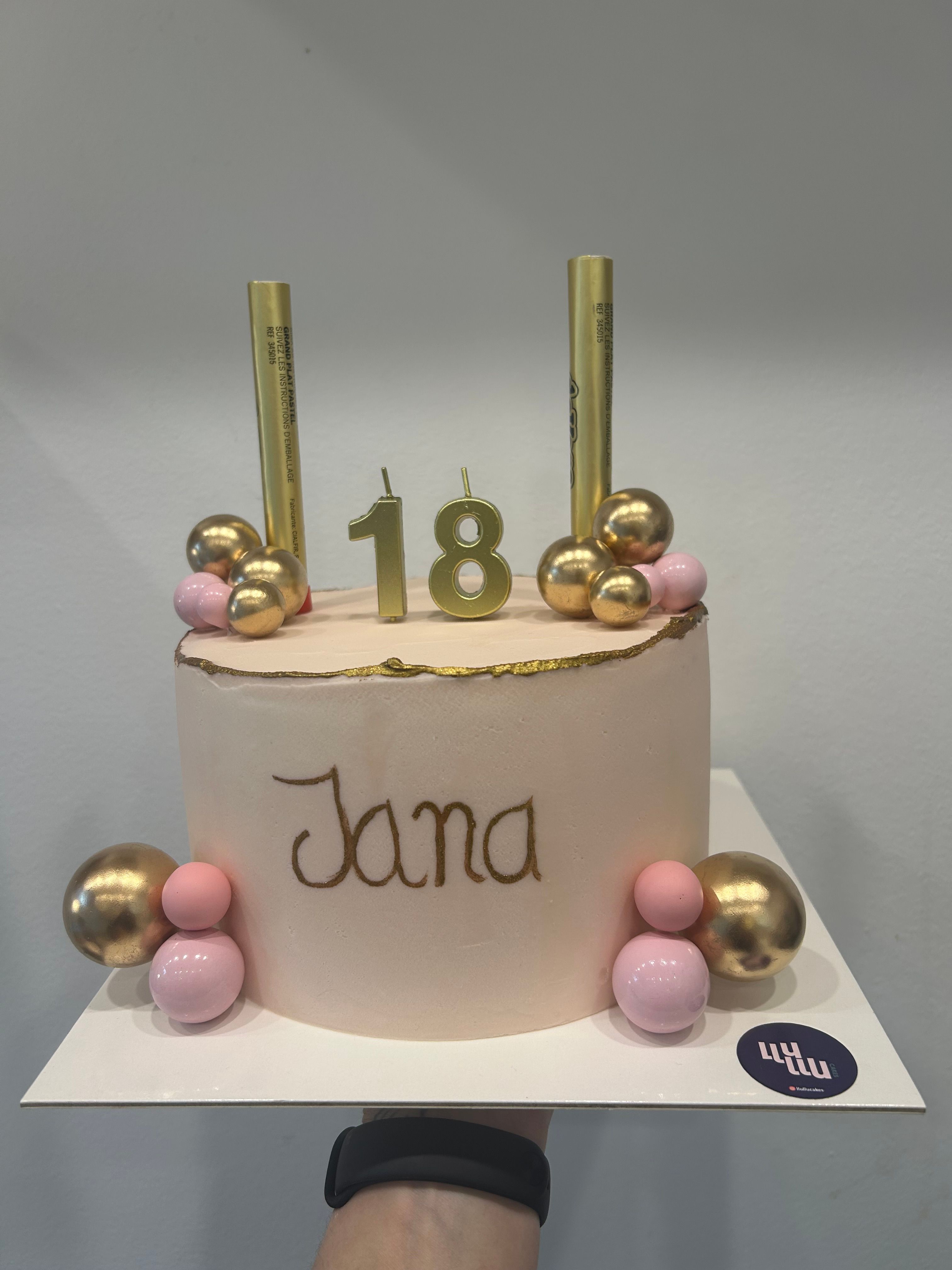 Pastel 18 niña