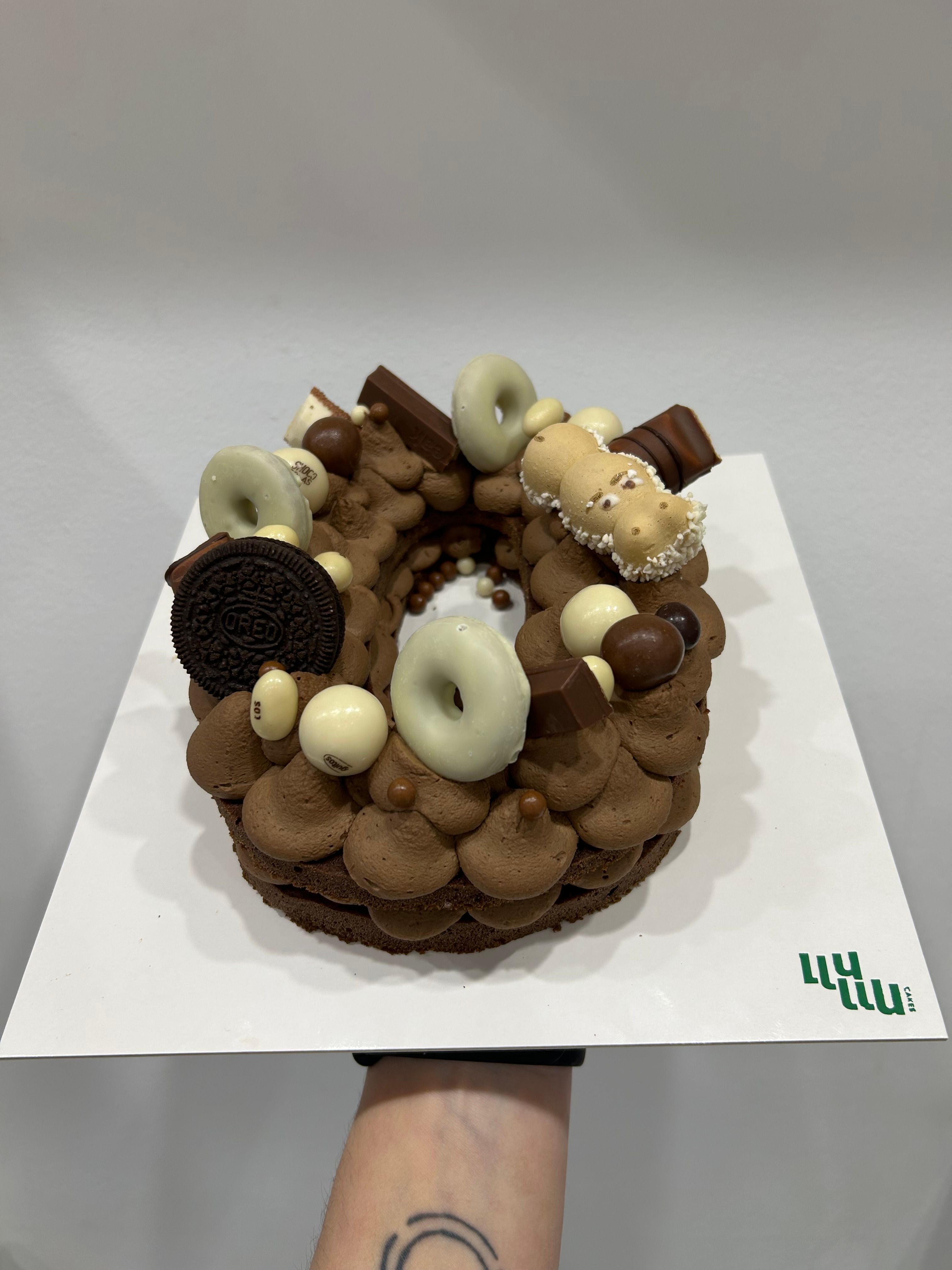 Pastel numero