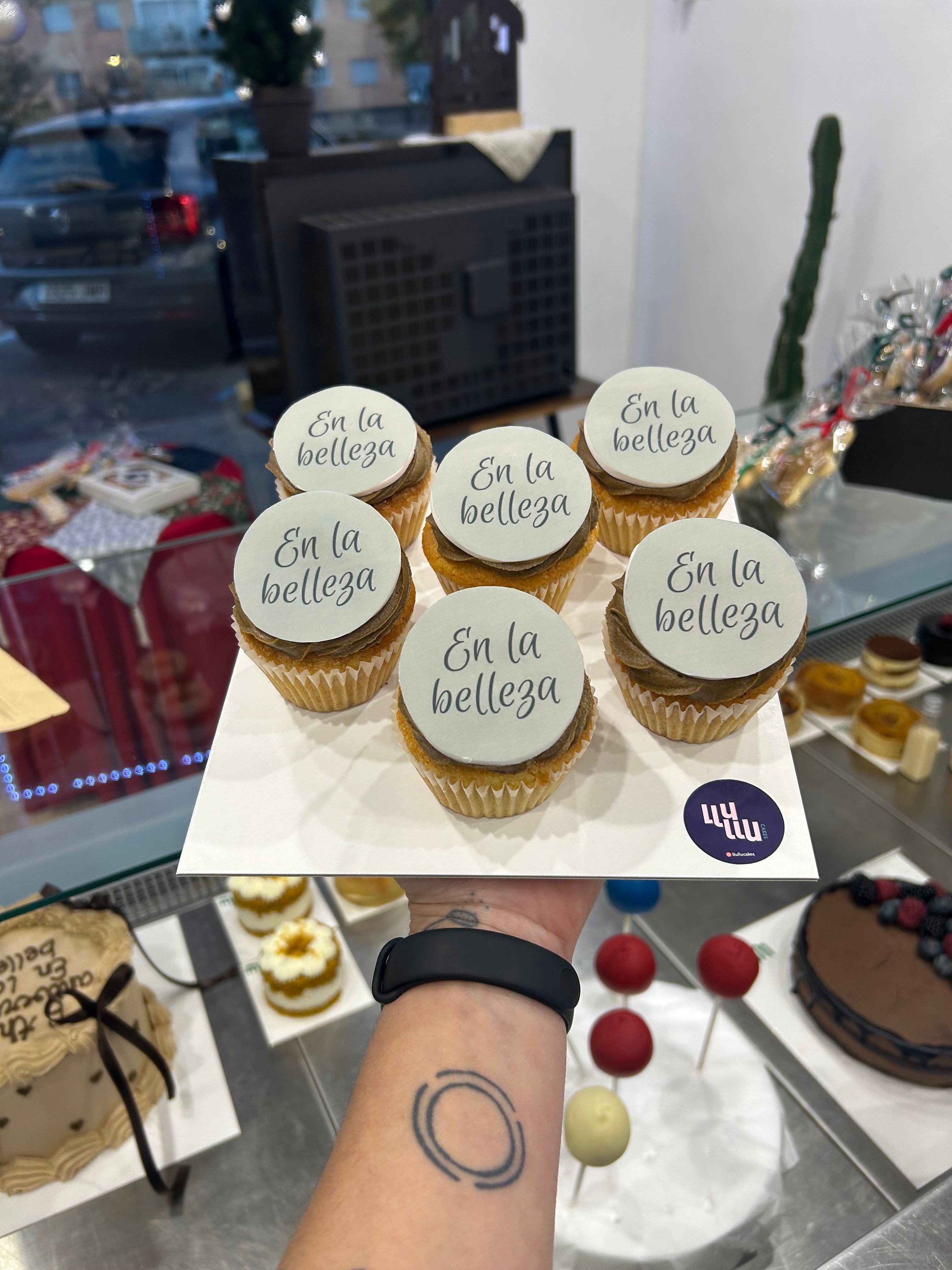 Cup cake personalizados empresa