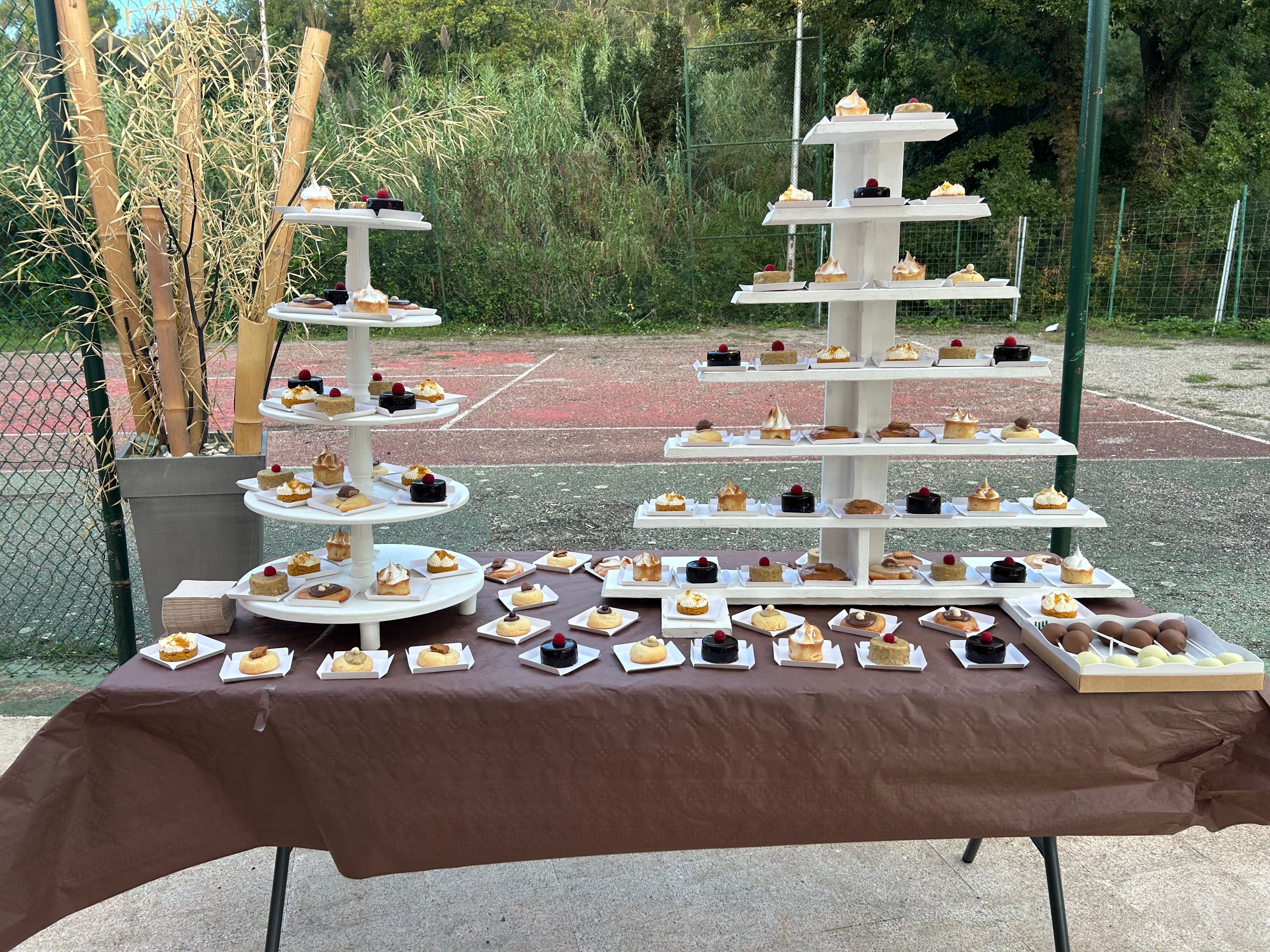 Mesa dulce postres