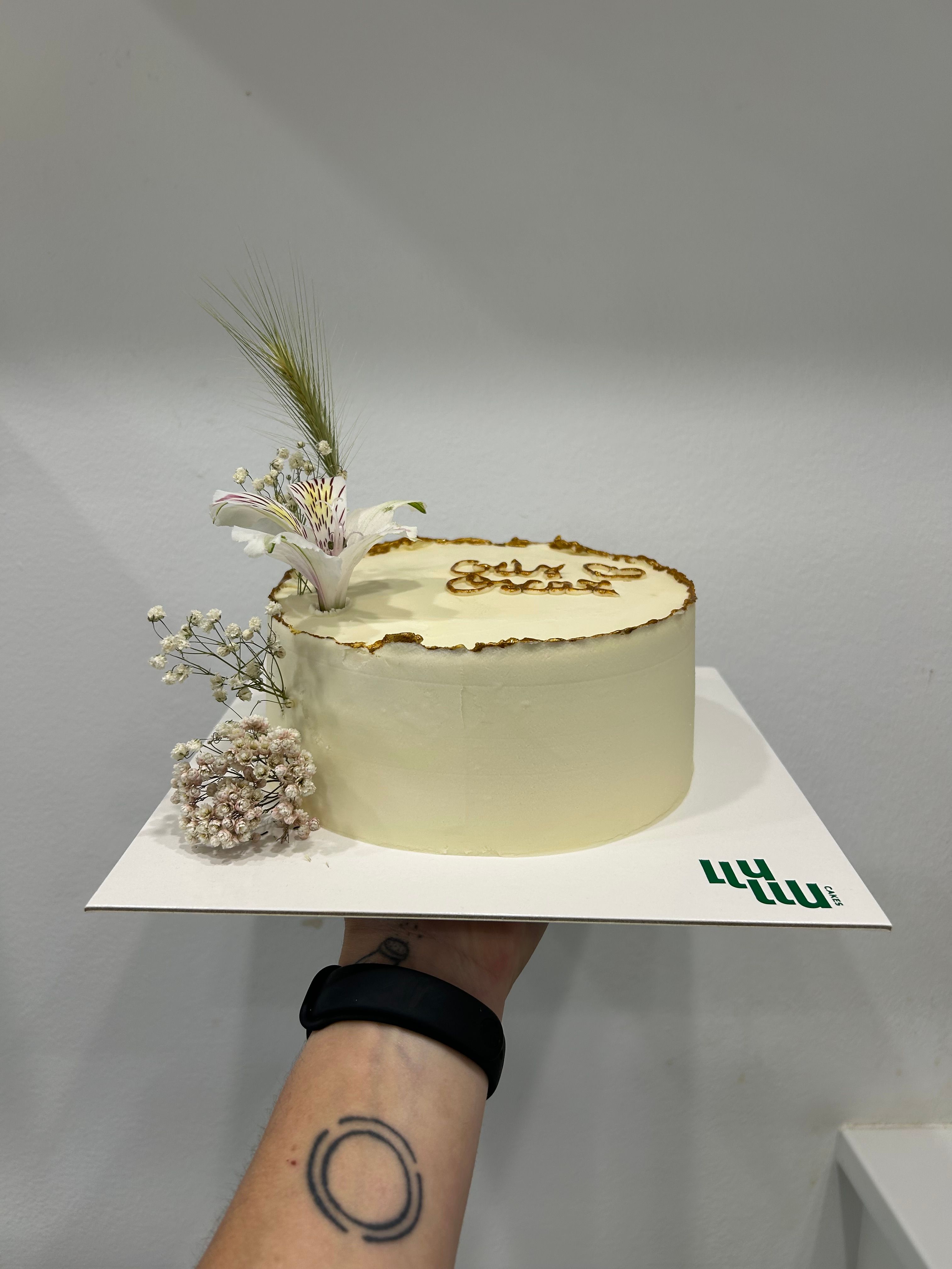 Pastel boda pequeño