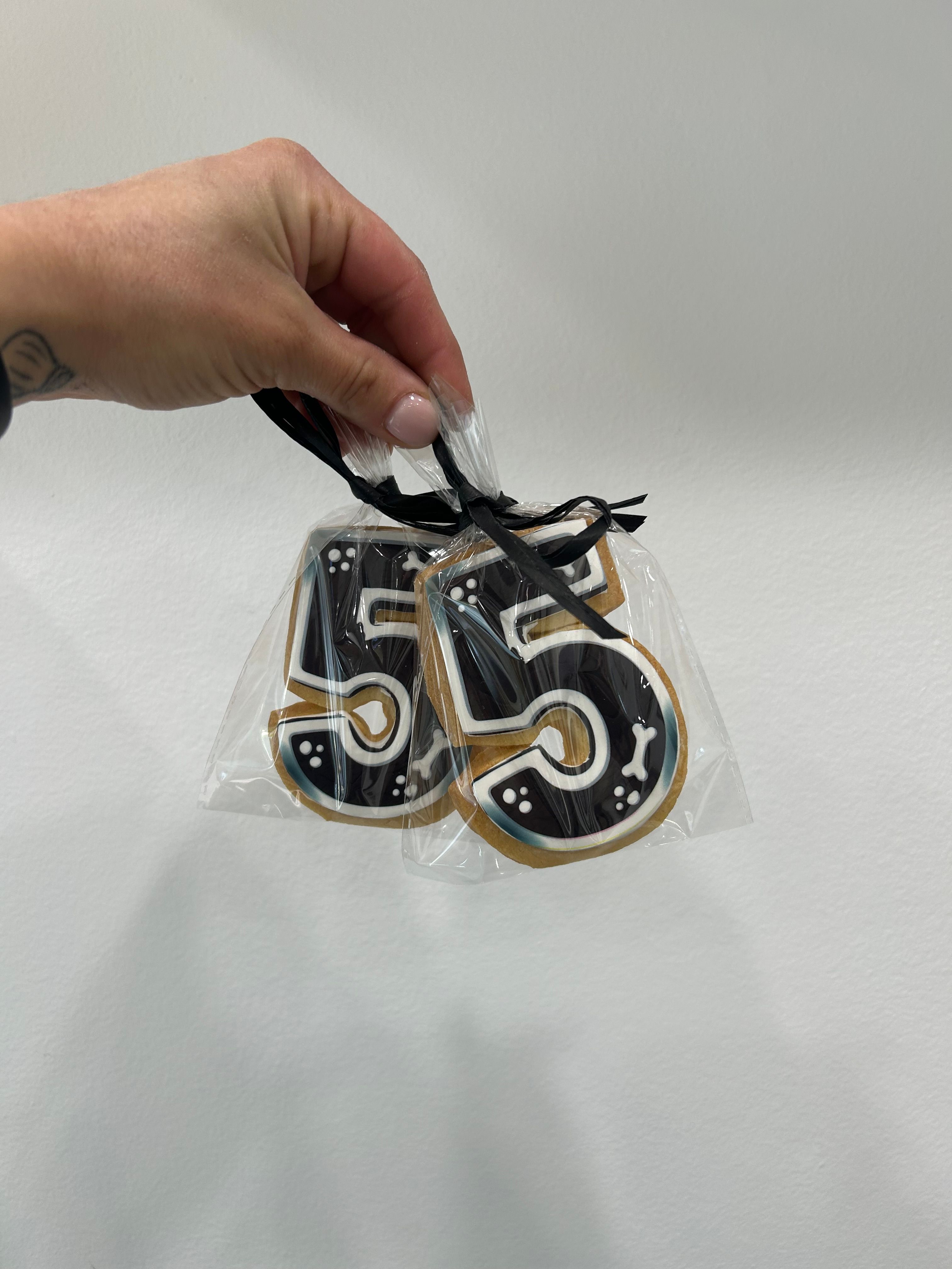 Galetas numero 5 personalizados