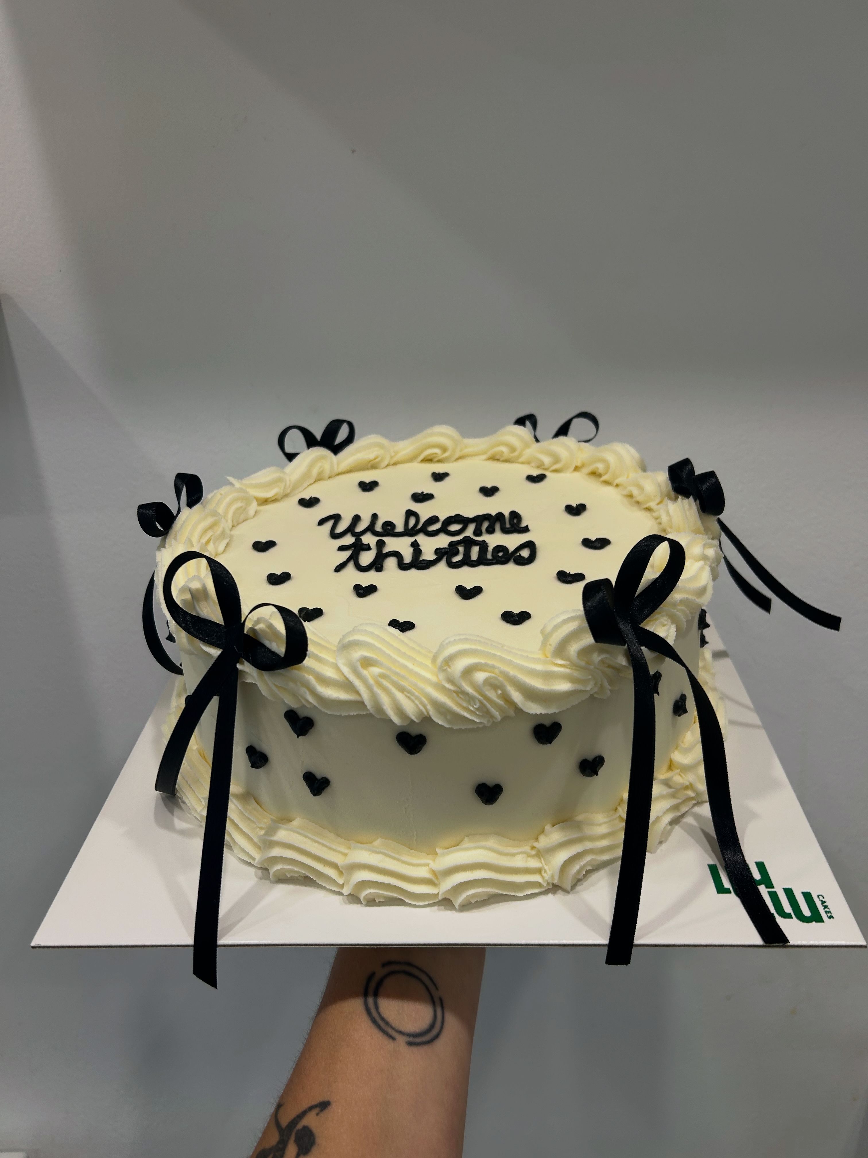 Pastel lazos