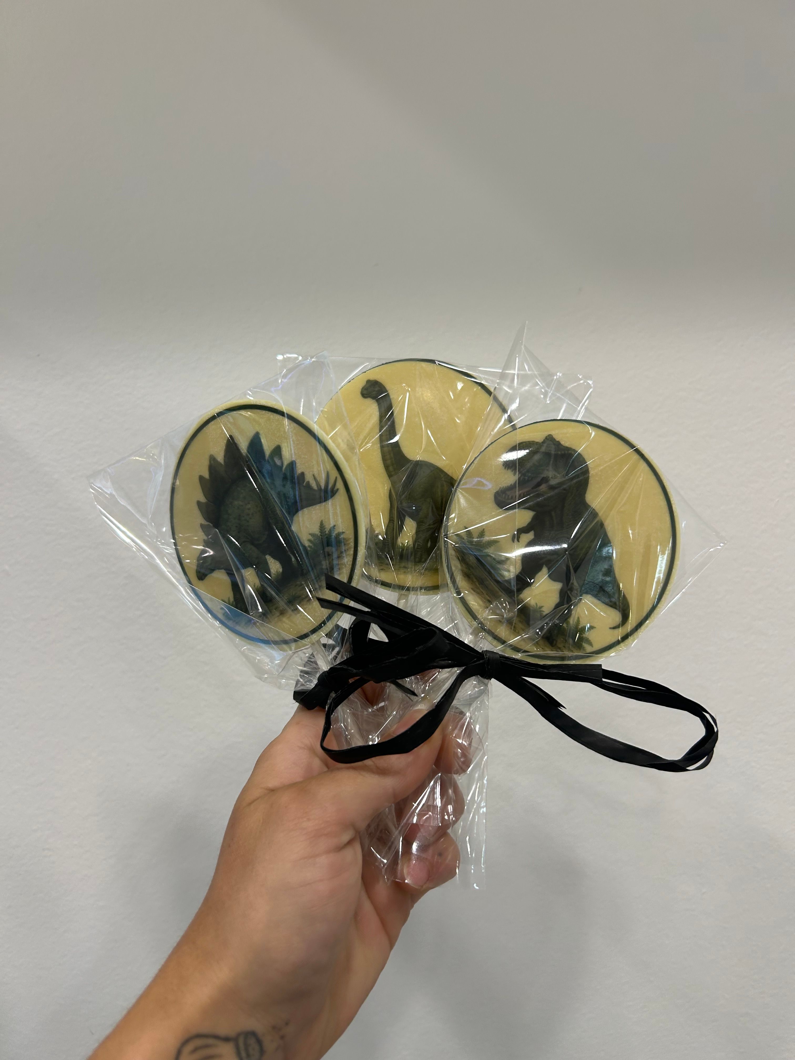 Piruleta de chocolate personalizadas