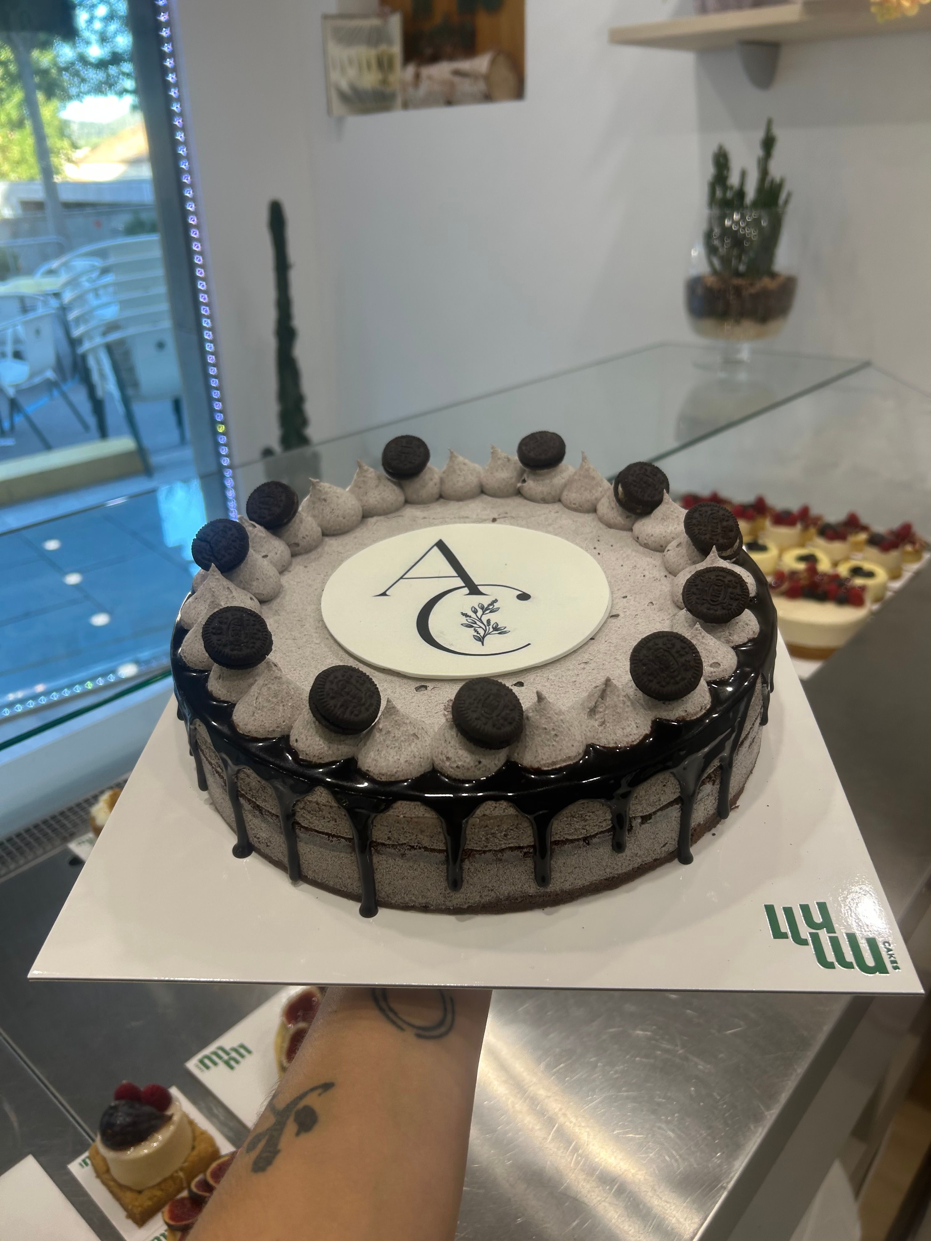 Pastel Boda oreo
