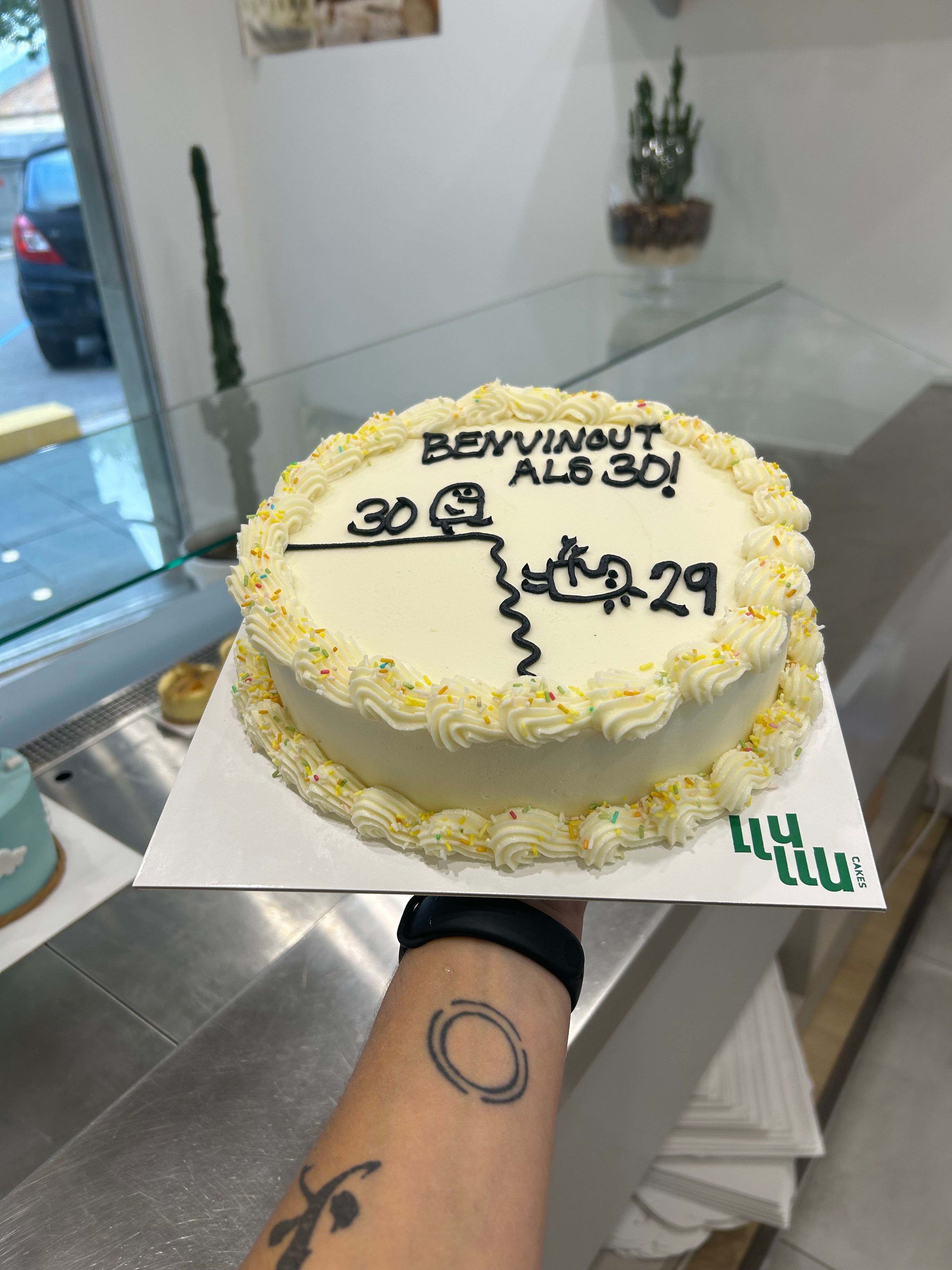 Pastel conya 30 años 