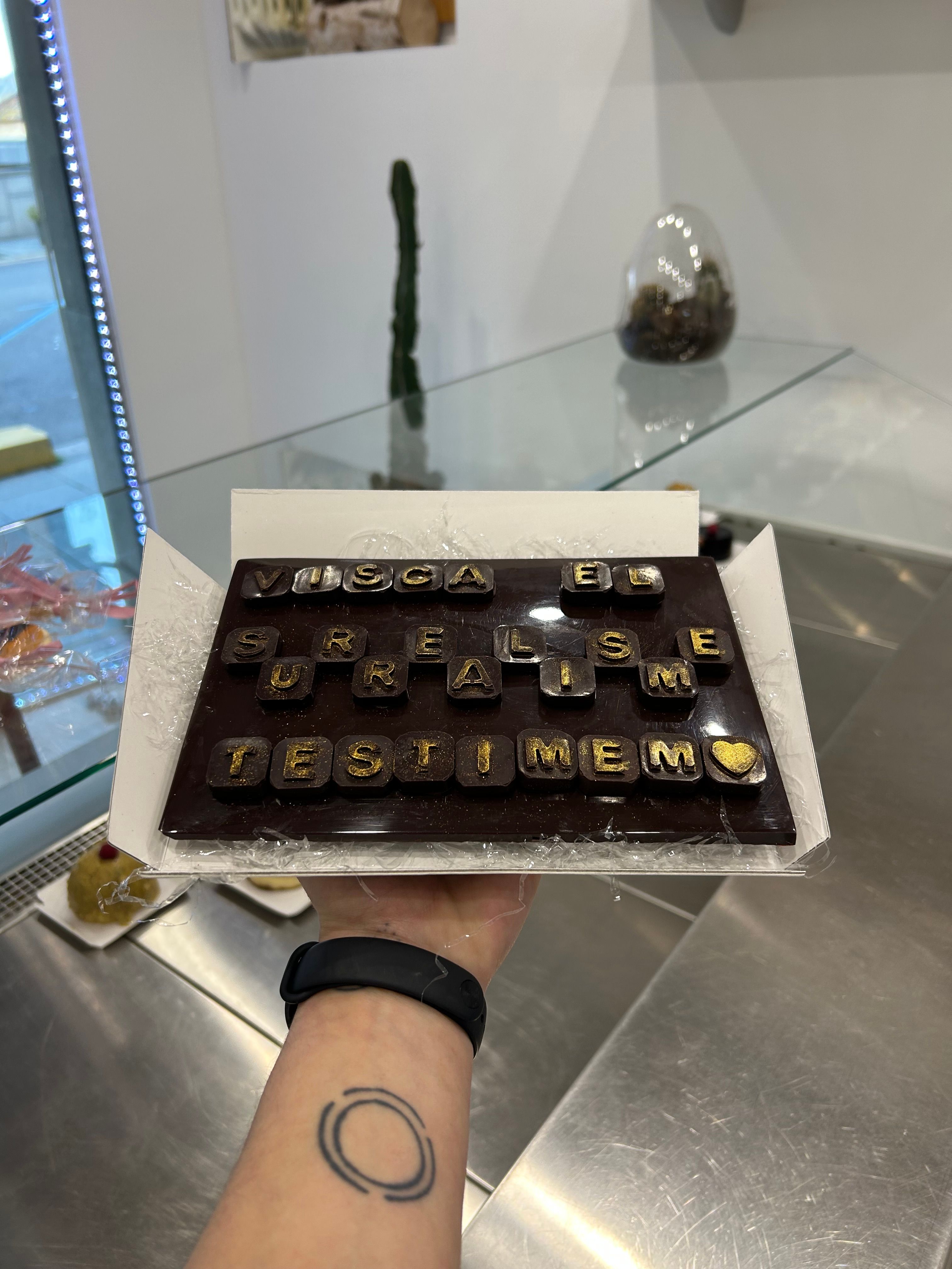Detalles personalizados chocolate