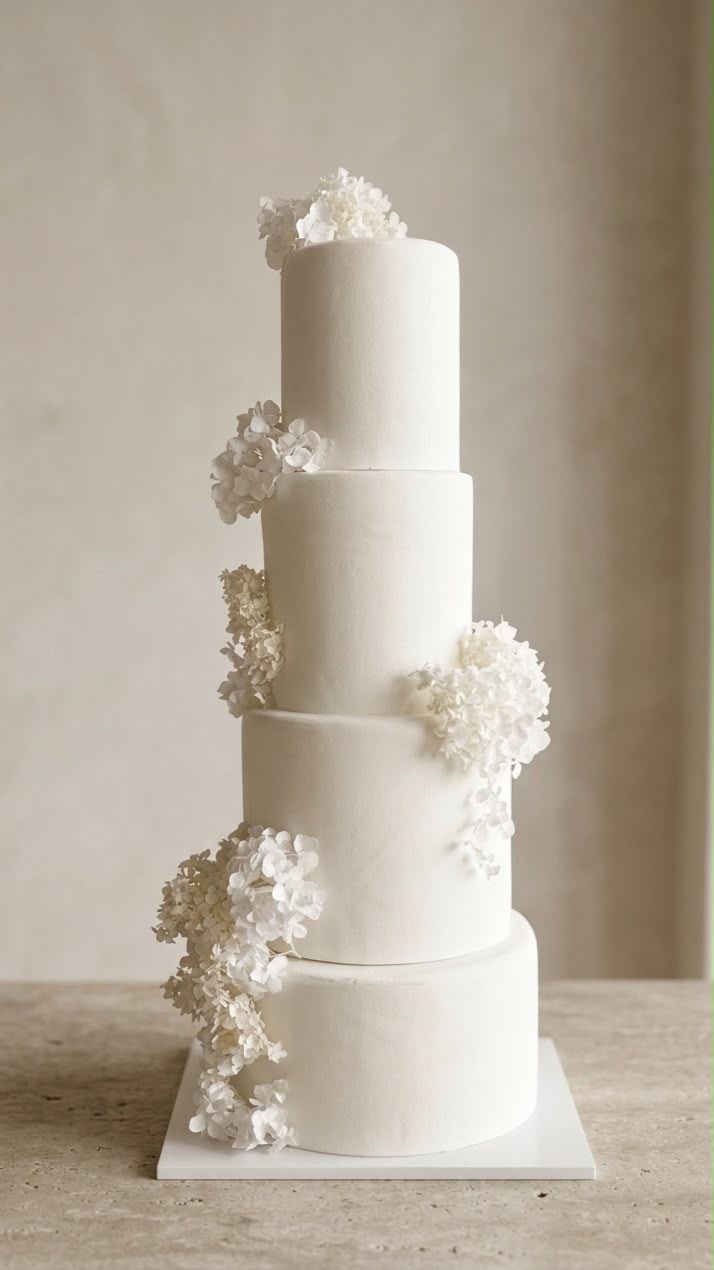 Pastel boda 4 pisos