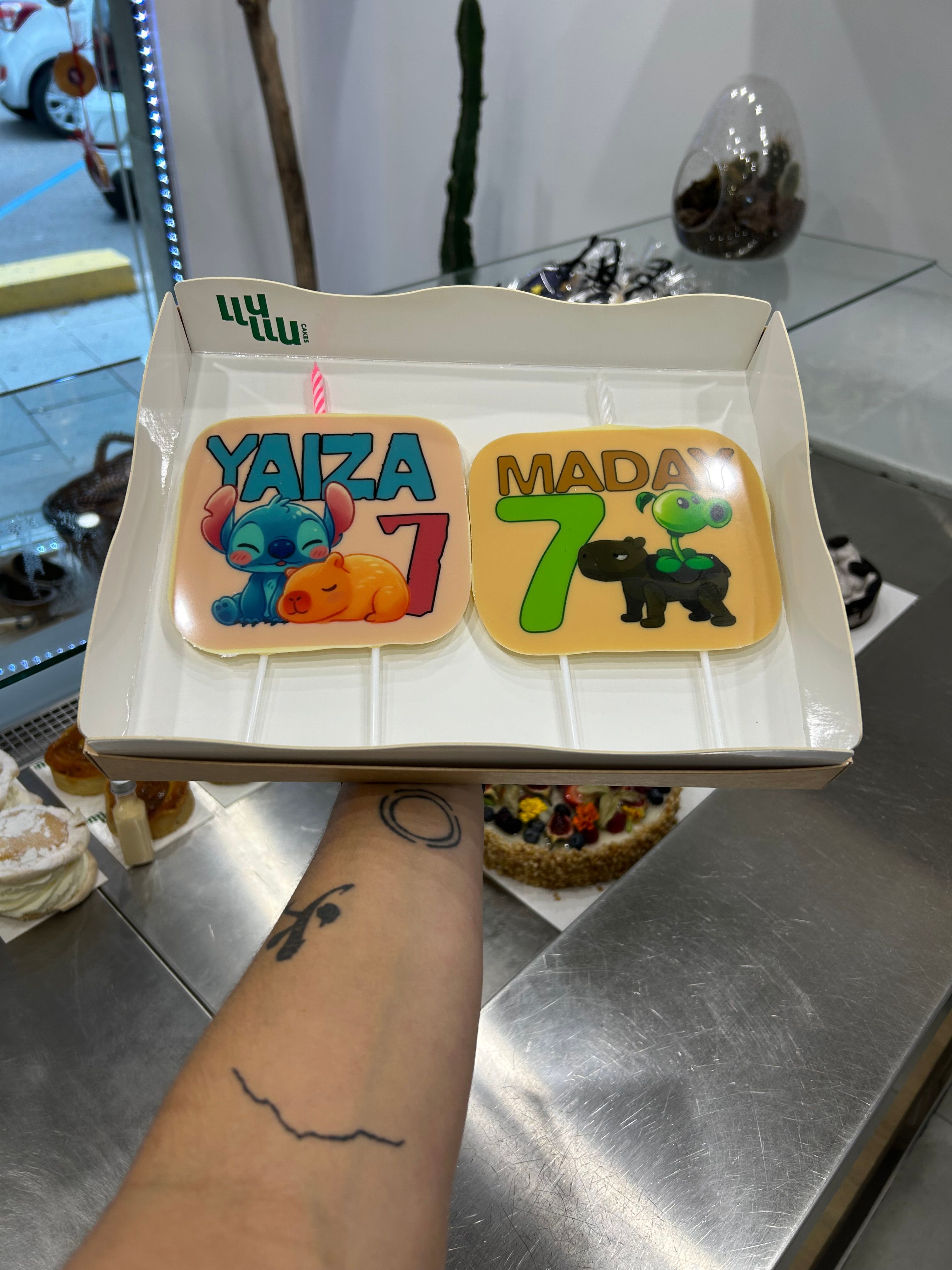 Placas chocolate personalizadas