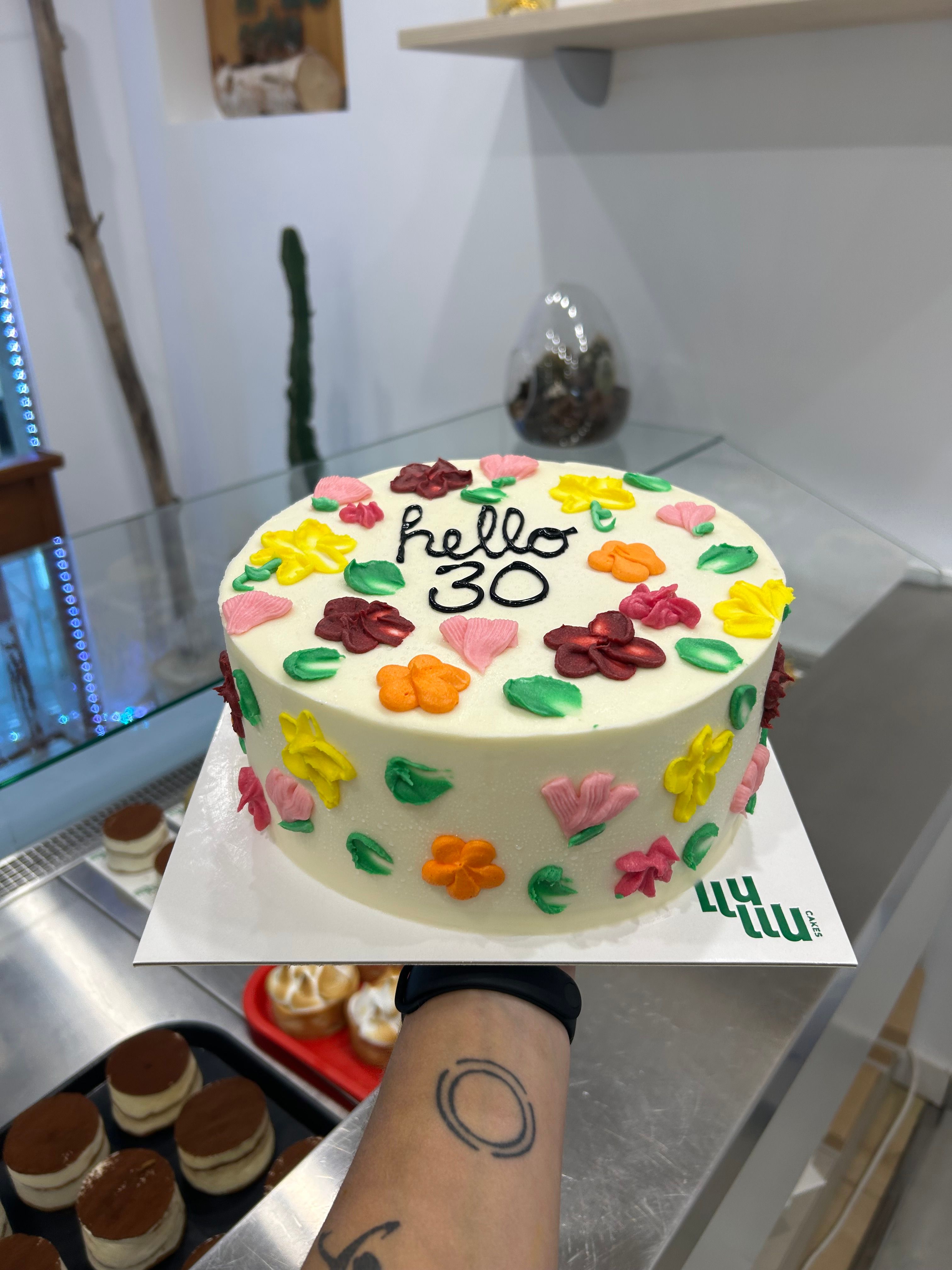 Pastel 30 años