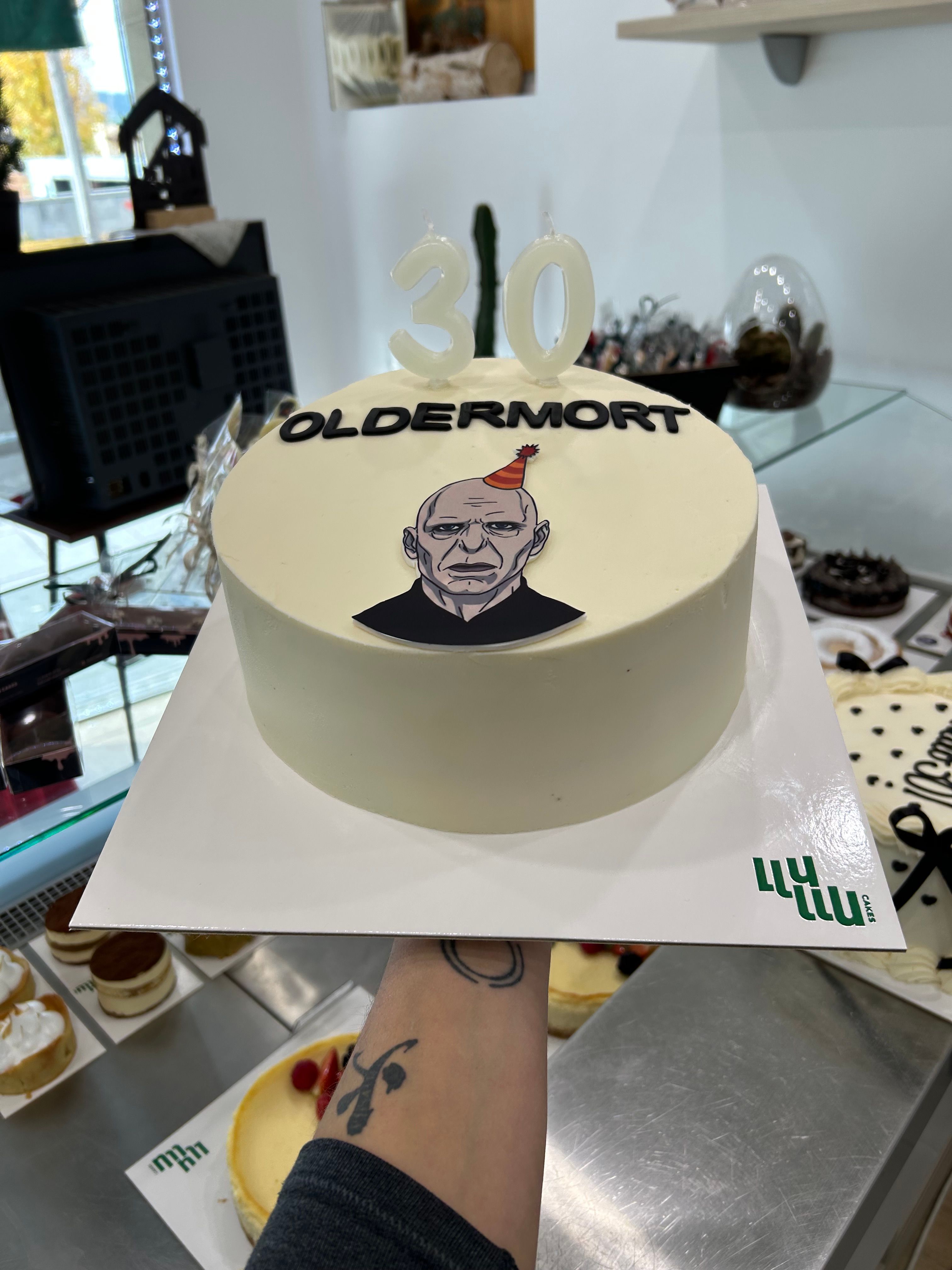 Pastel 30 años oldermort