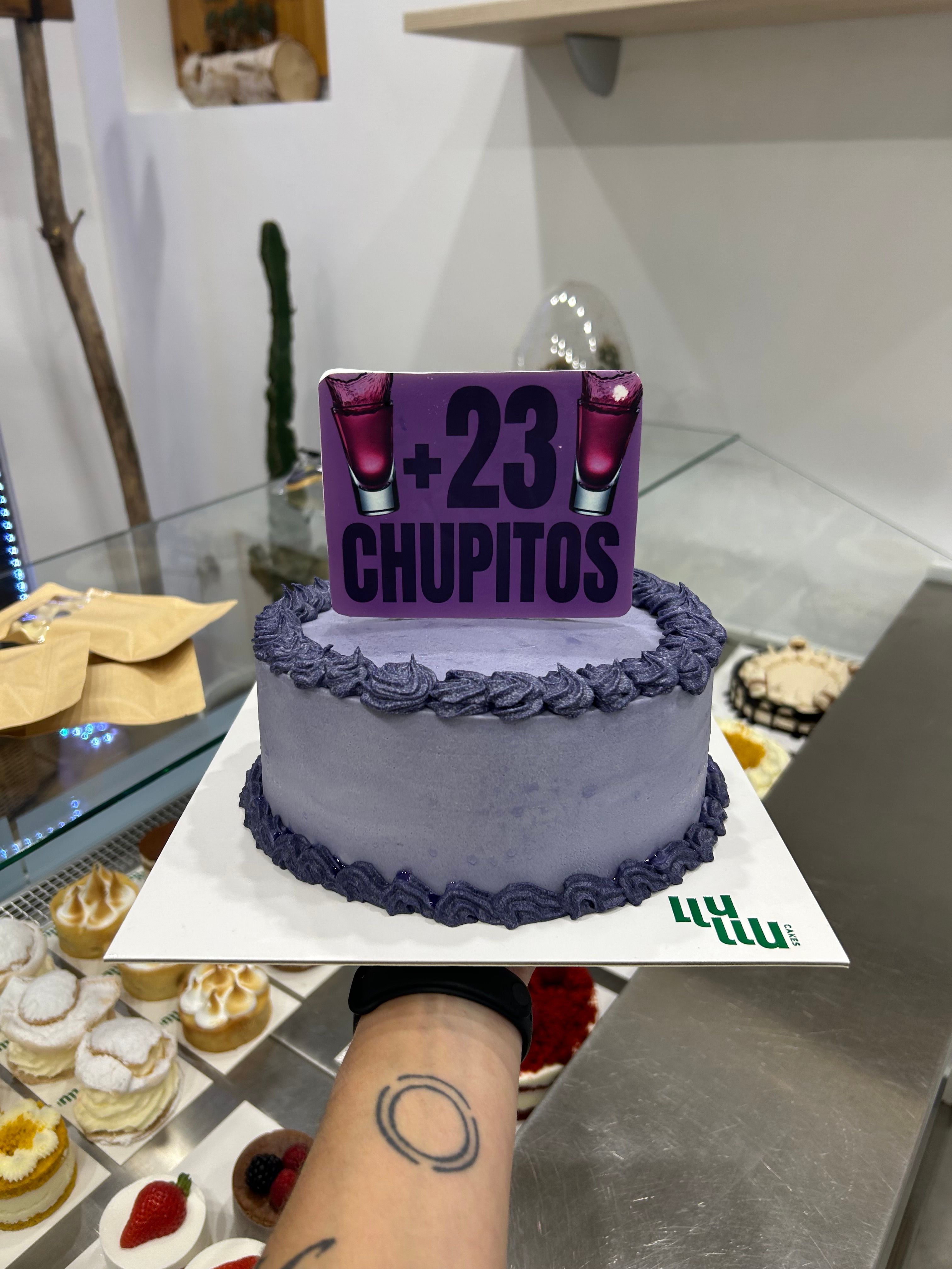 Pastel 23 años