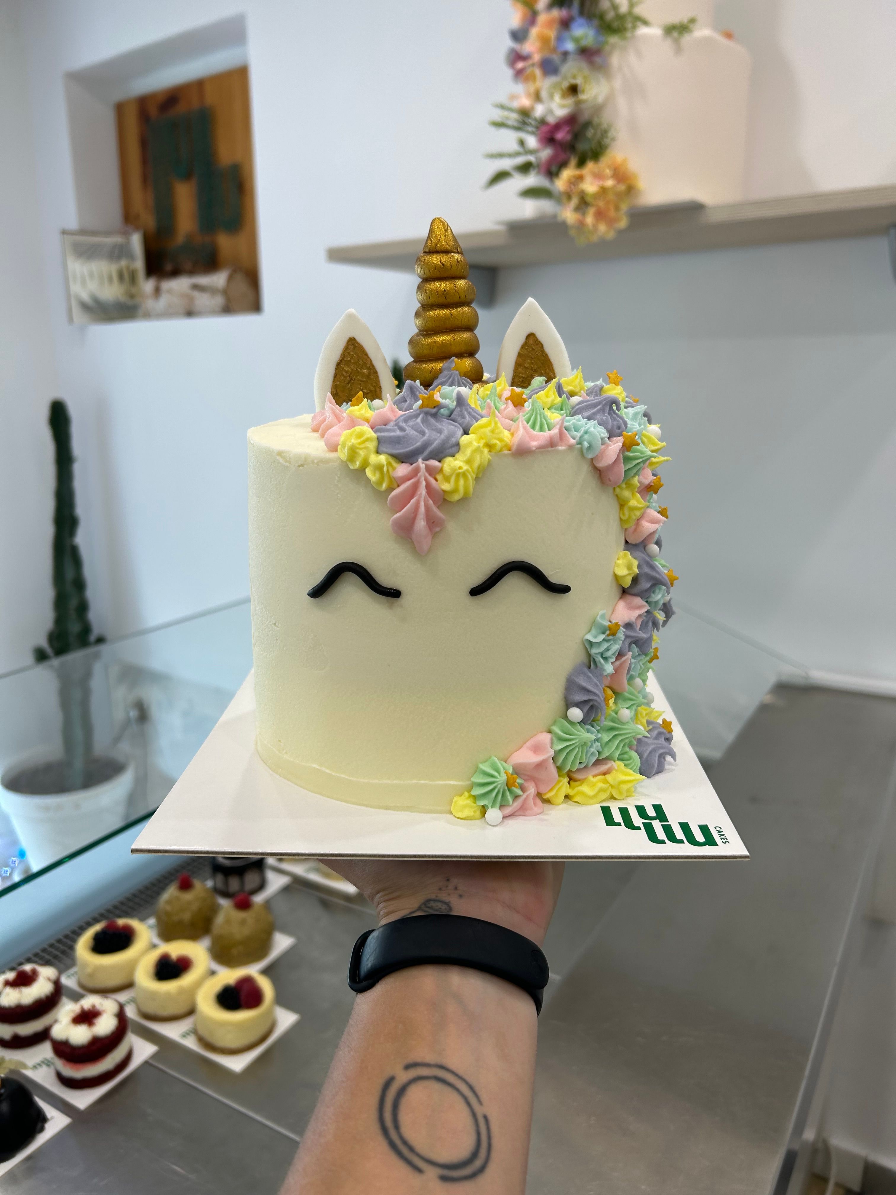 Pastel unicornio infantil