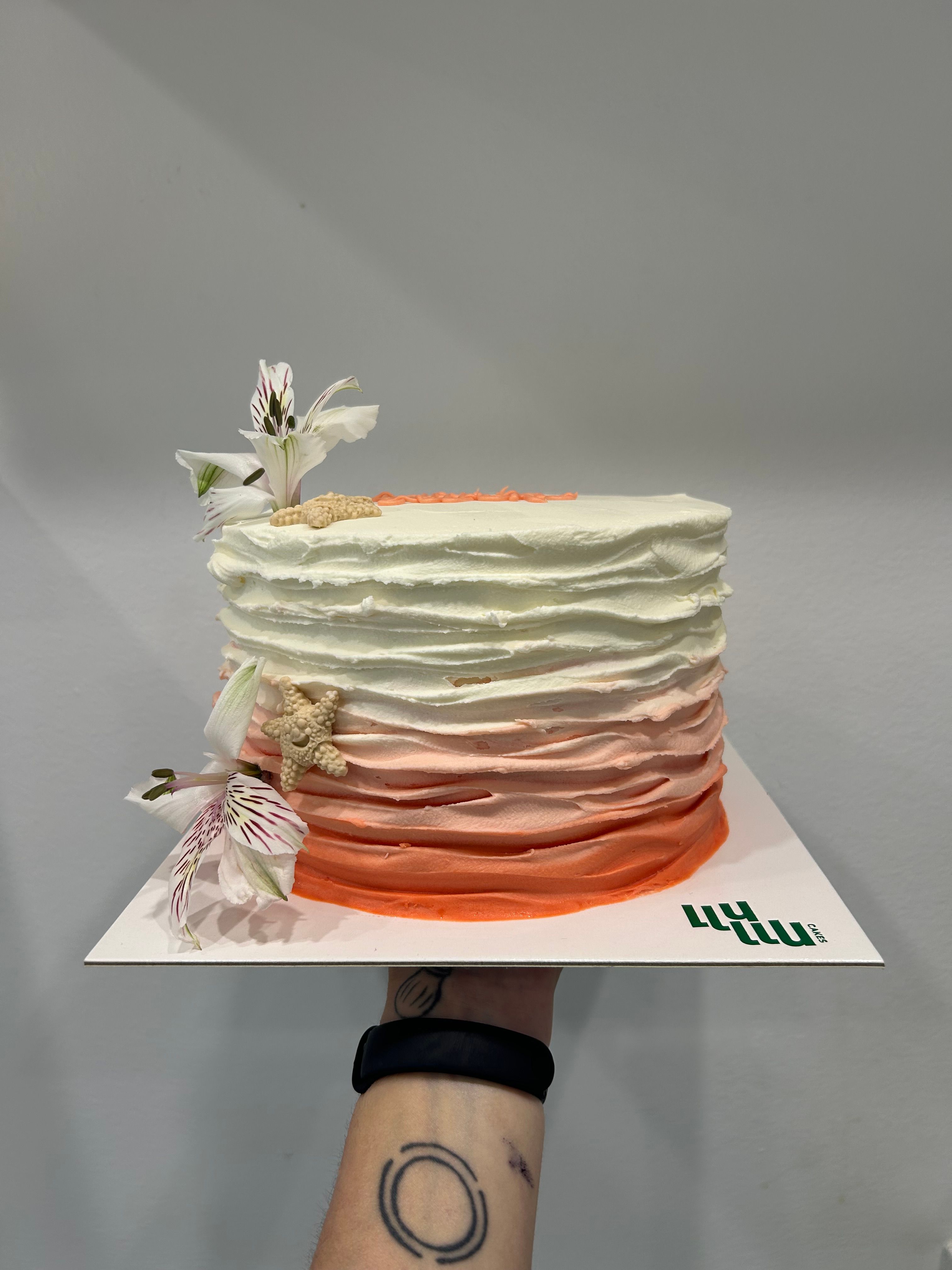 Pastel degradado