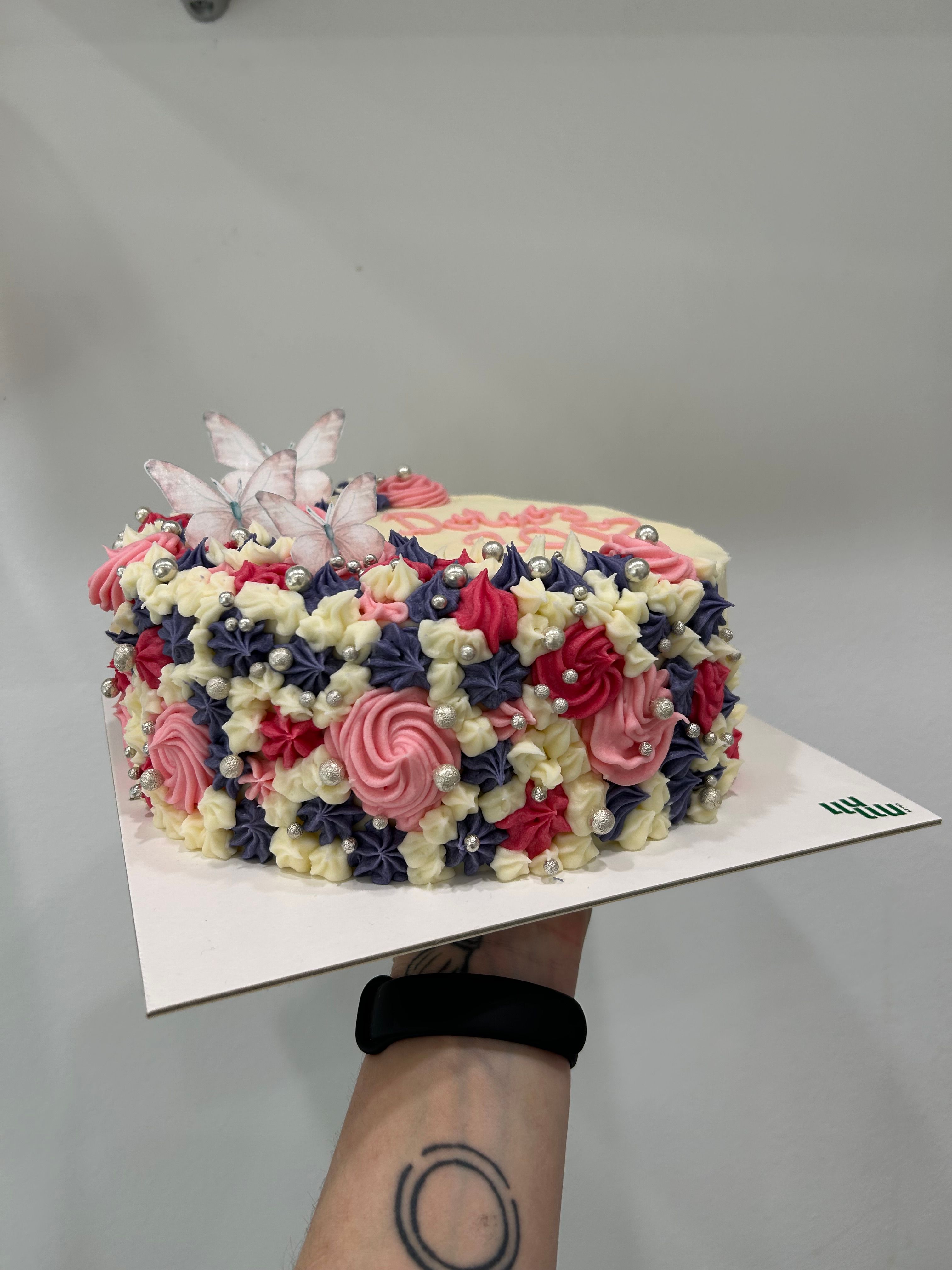 Pastel mariposas
