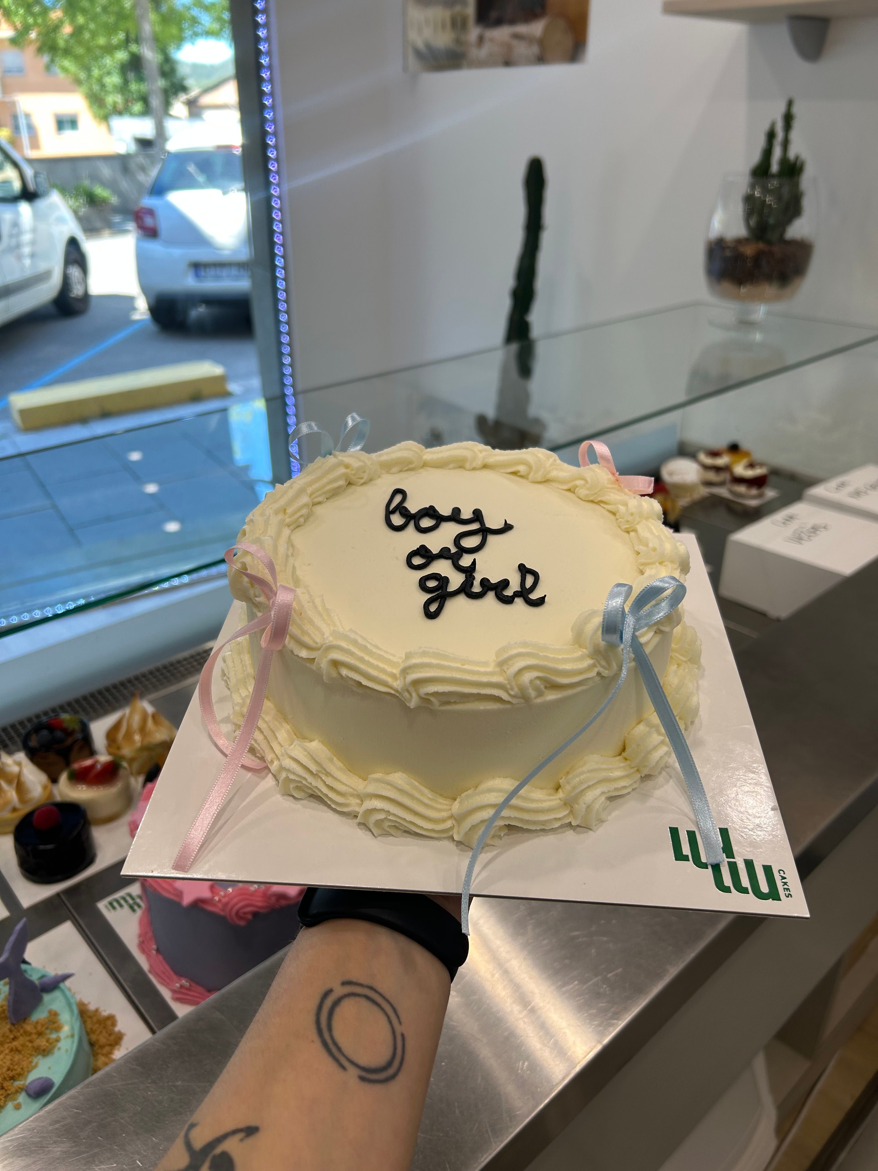 Pastel revelacion sexo