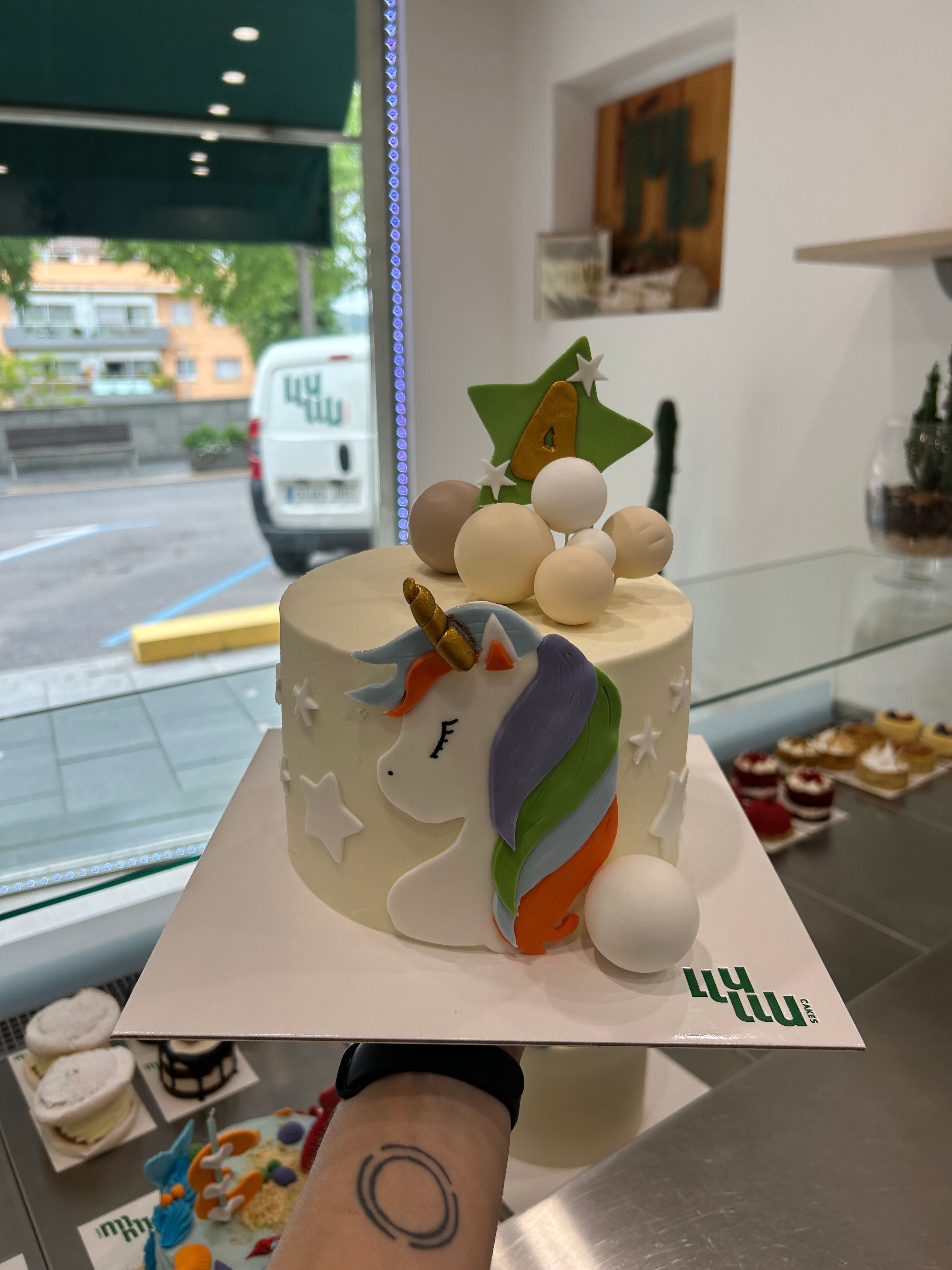 Pastel Unicornio infantil niña 