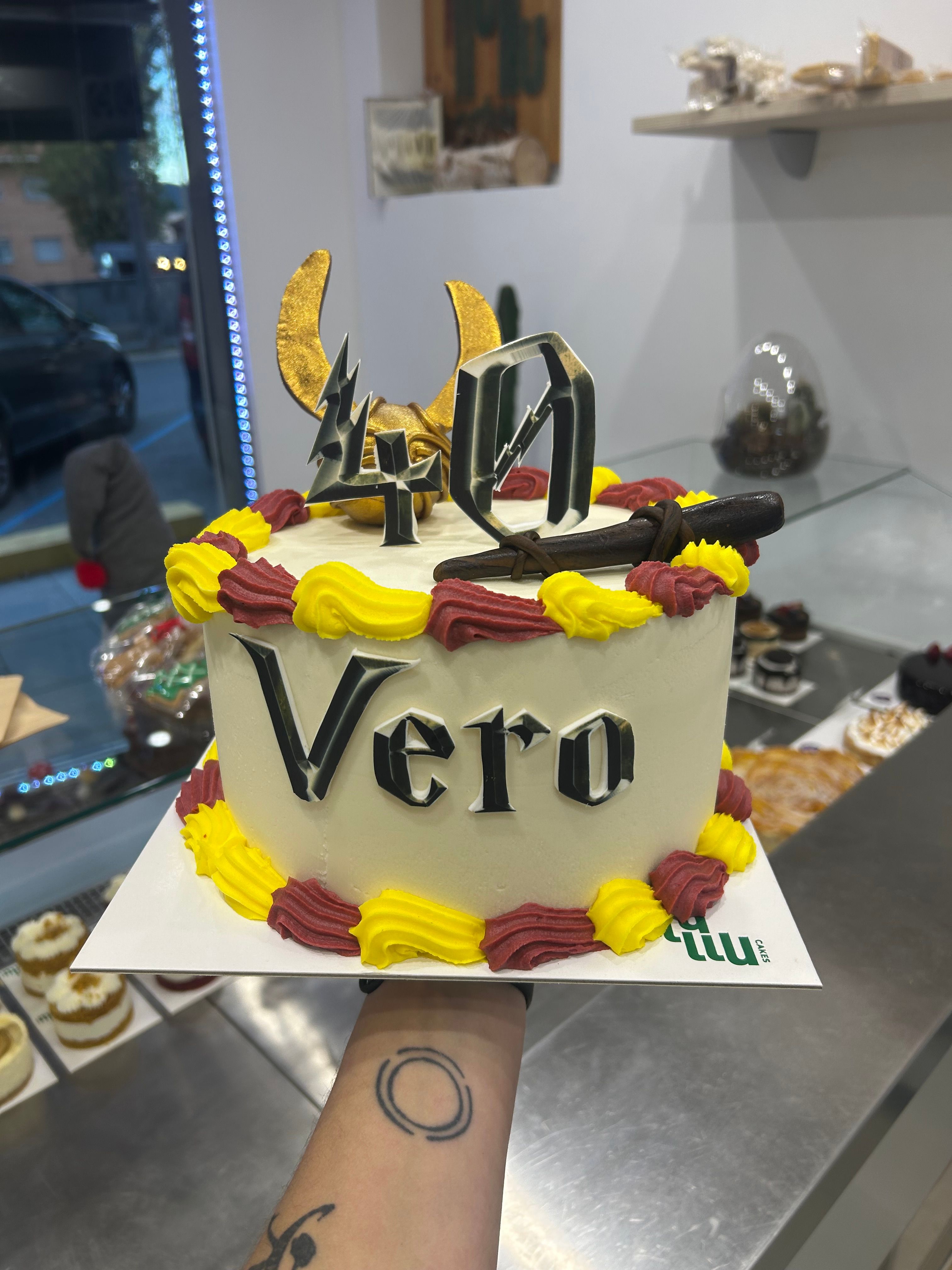 Pastel harry potter 40 años