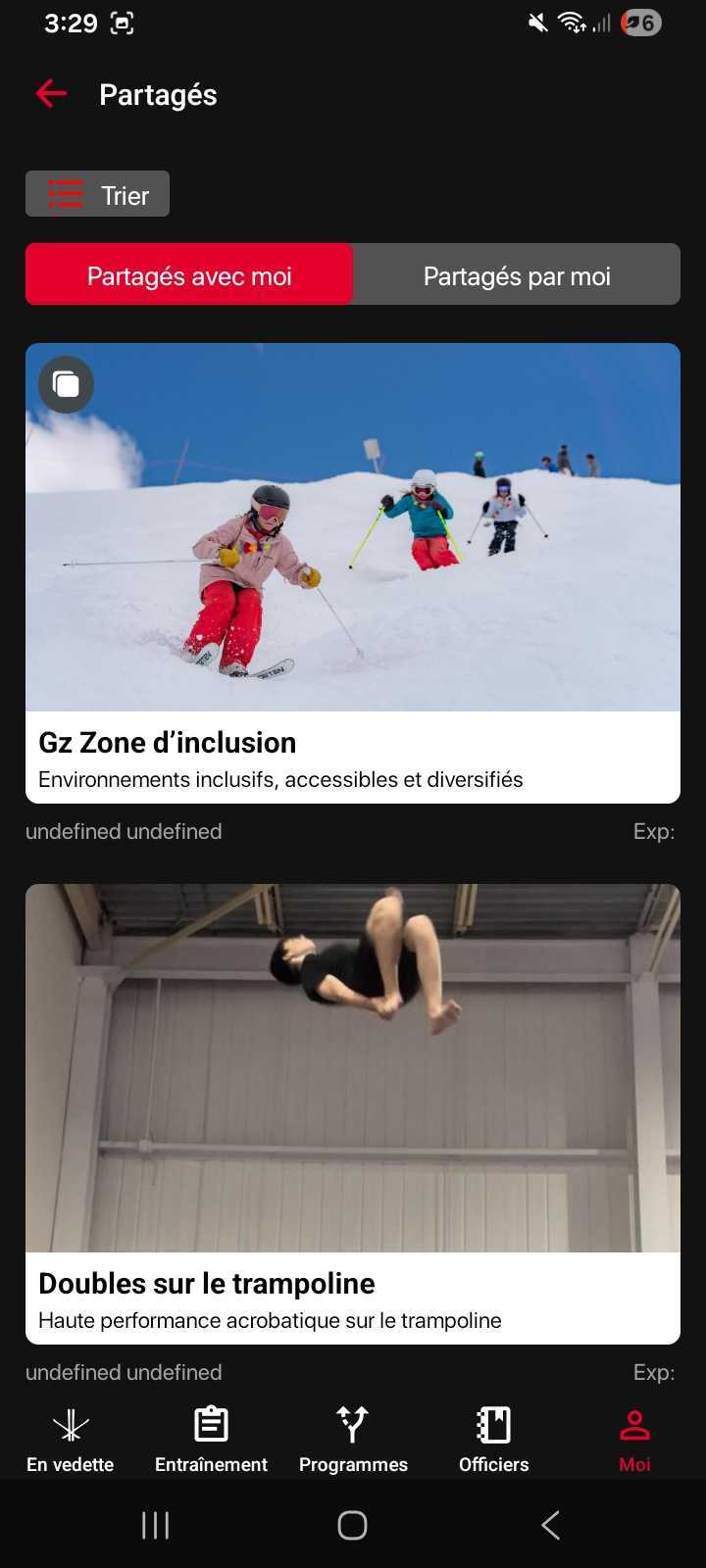 Partagé avec moi
