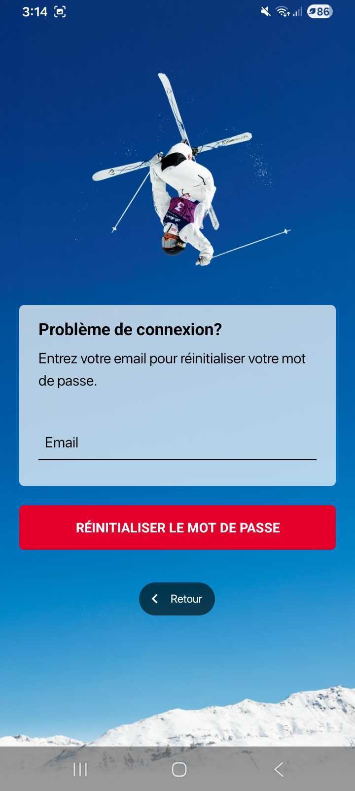 Entrez votre adresse courriel