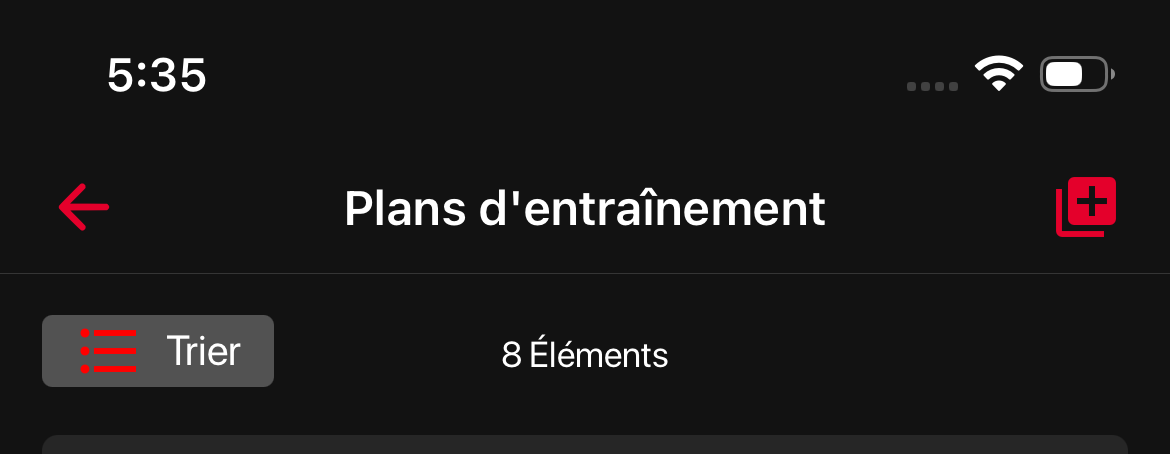 bouton plus rouge (+)