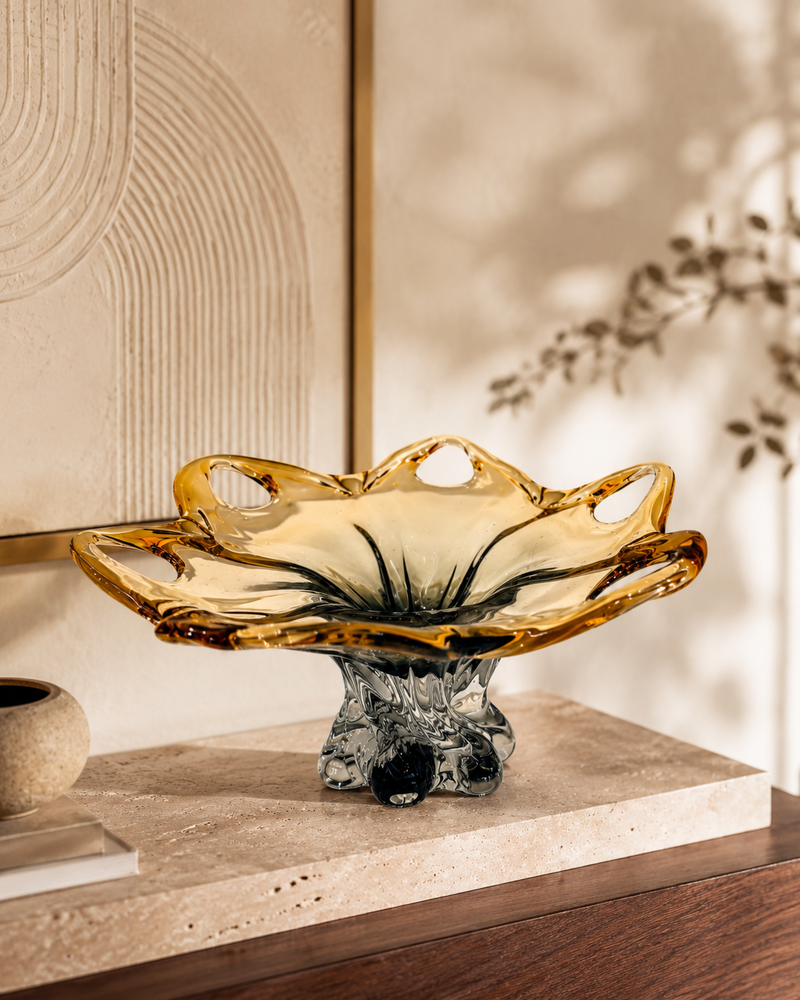 Starburst Amber Centrepiece