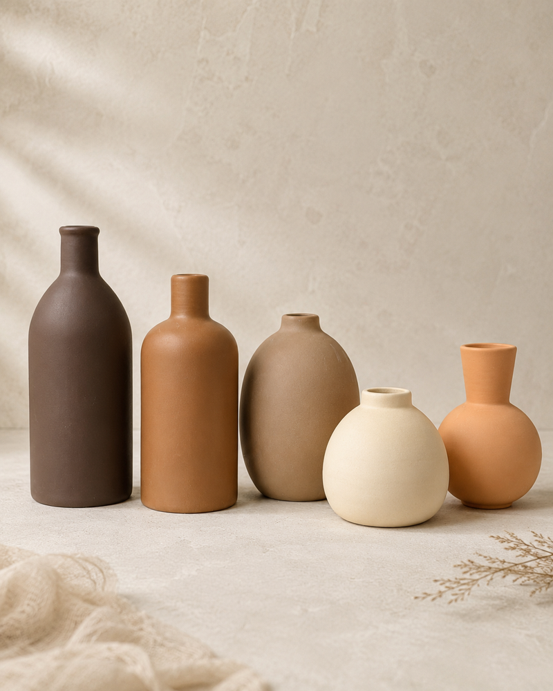 The Stillness Set of 5 Vases