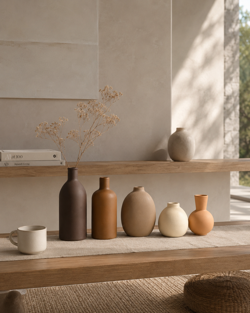 The Stillness Set of 5 Vases