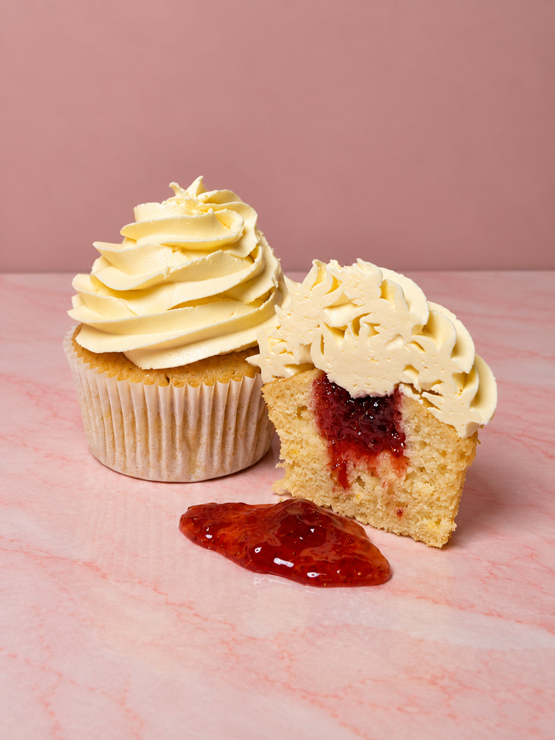 Vanille cupcake 
