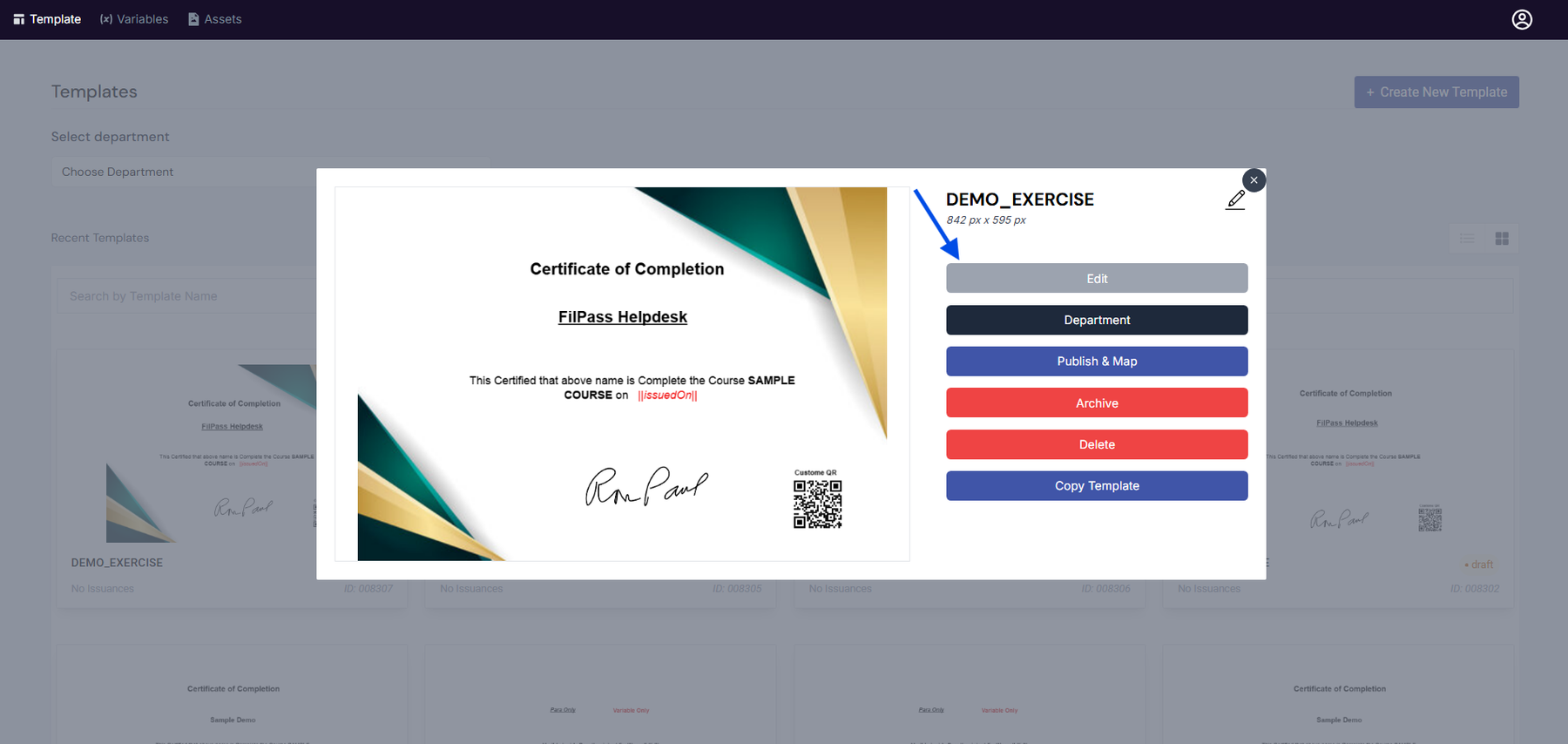 Cheque Layout Template How Do I Change the Background of a Template Using Copy Template ...