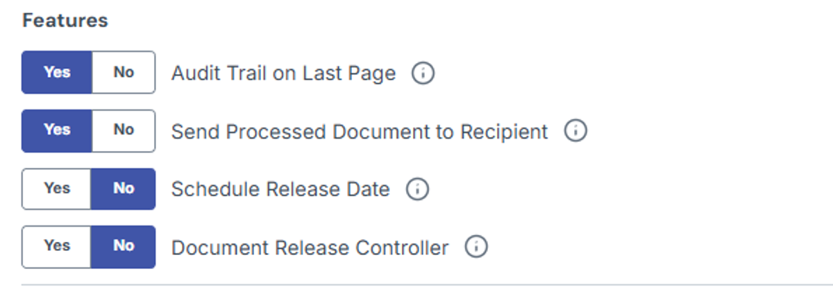 Image of Features section