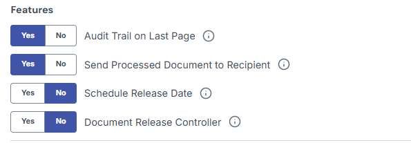 Image of Features section