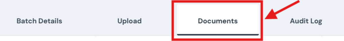 Image of going to Documents Tab 