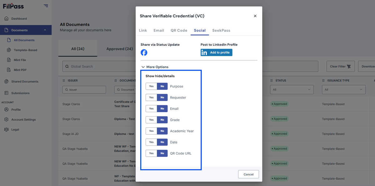 ShareToggle