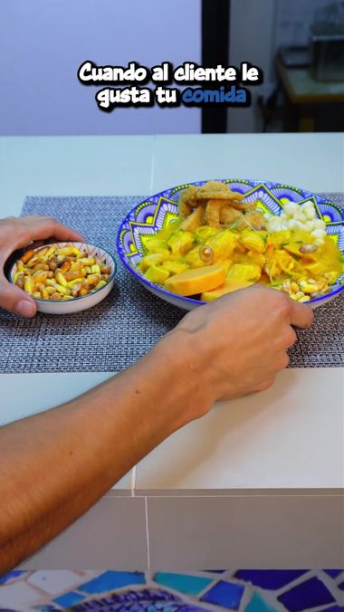 Cuando al cliente le gusta tu comida