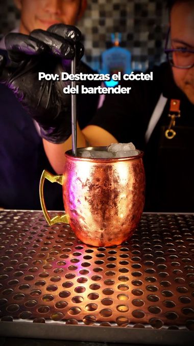 Pov: Destrozas el cóctel del Bartender