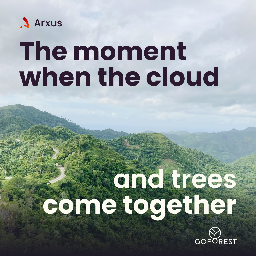 Our partnership with Go Forest | Arxus